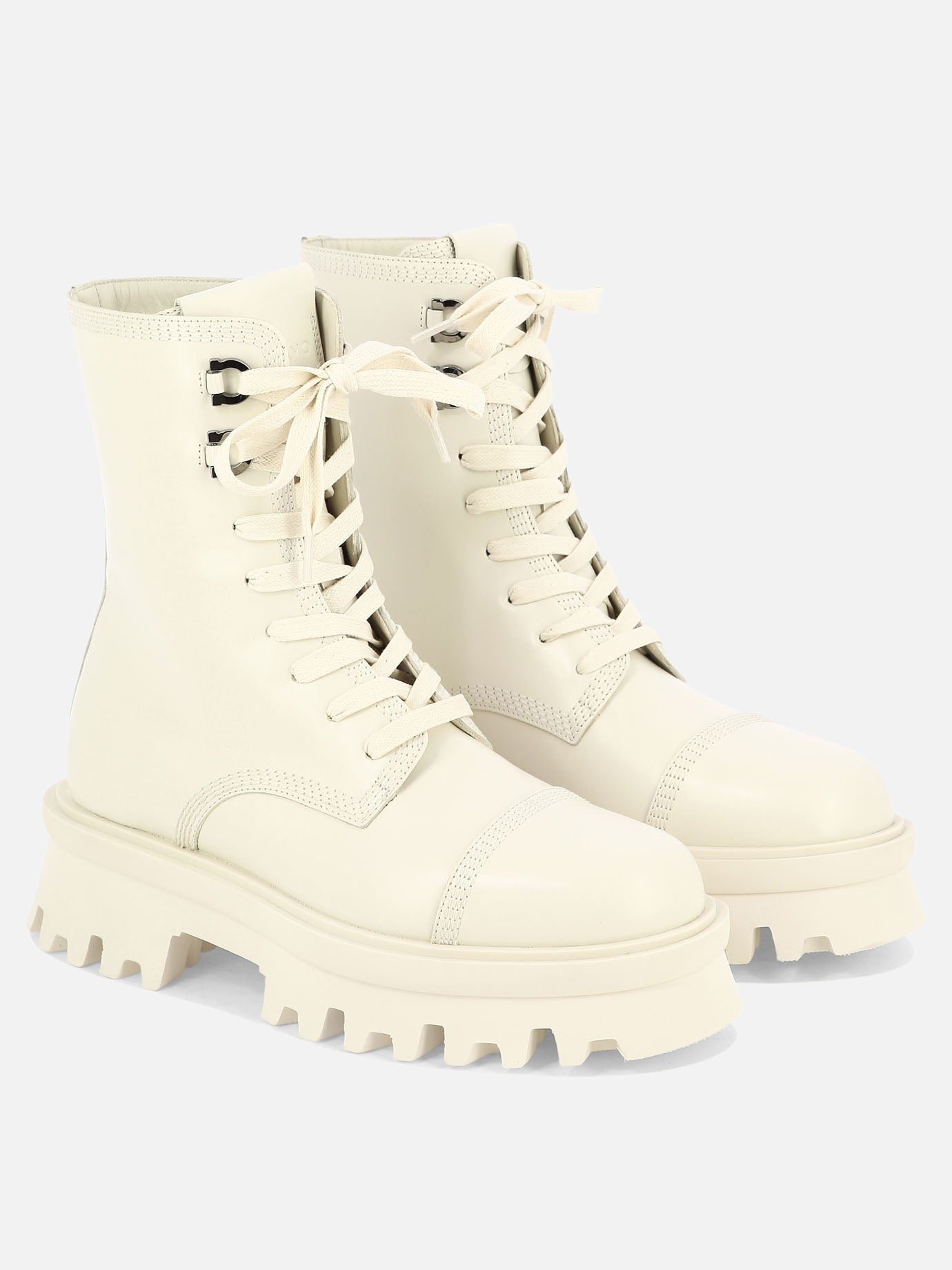 Anfibi 0763844  Bianco - Ferragamo Donna | PDP | VIETTI Online Store | Zoom-Modal_2
