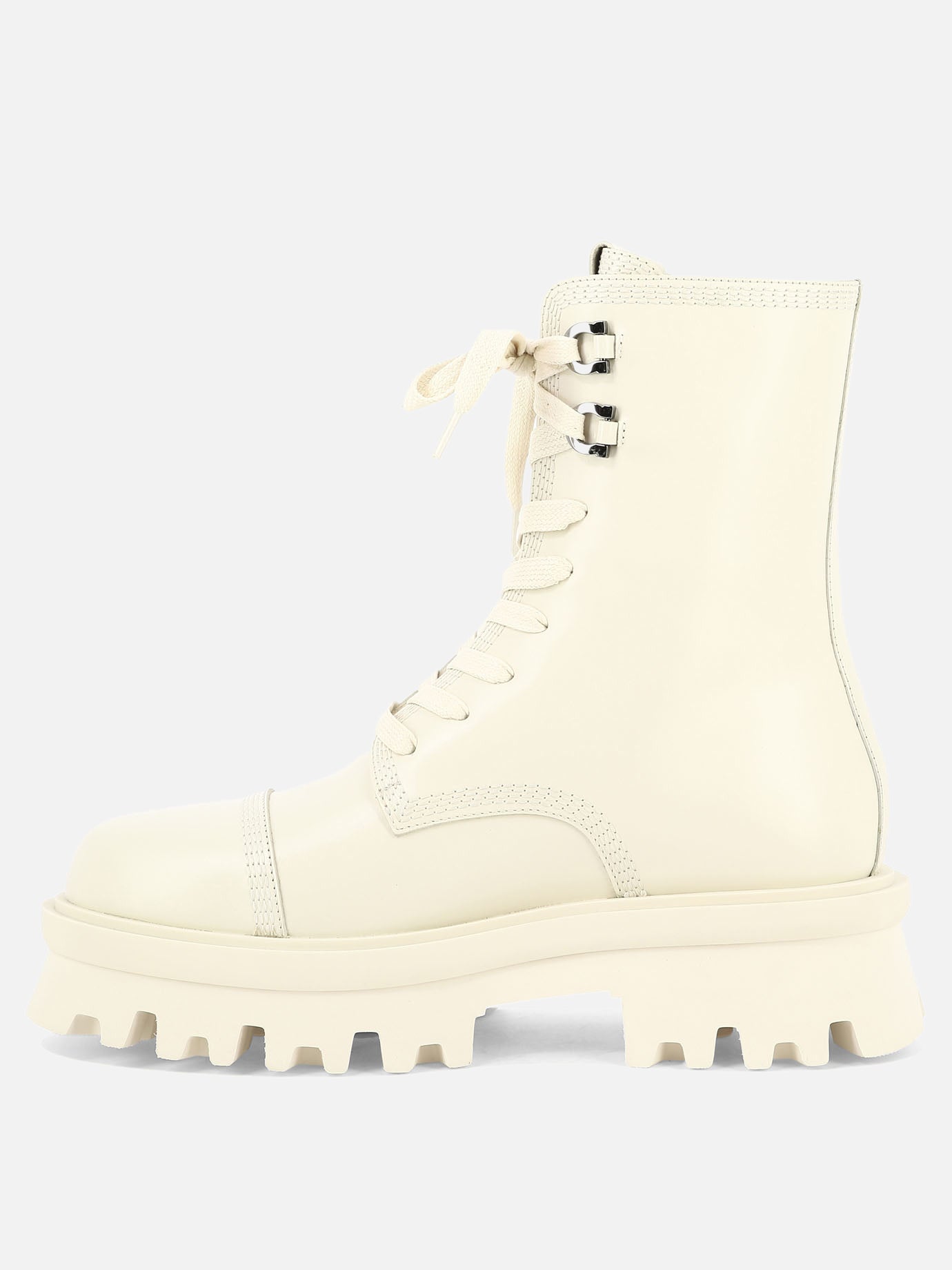 Anfibi 0763844  Bianco - Ferragamo Donna | PDP | VIETTI Online Store | thumbnail_3