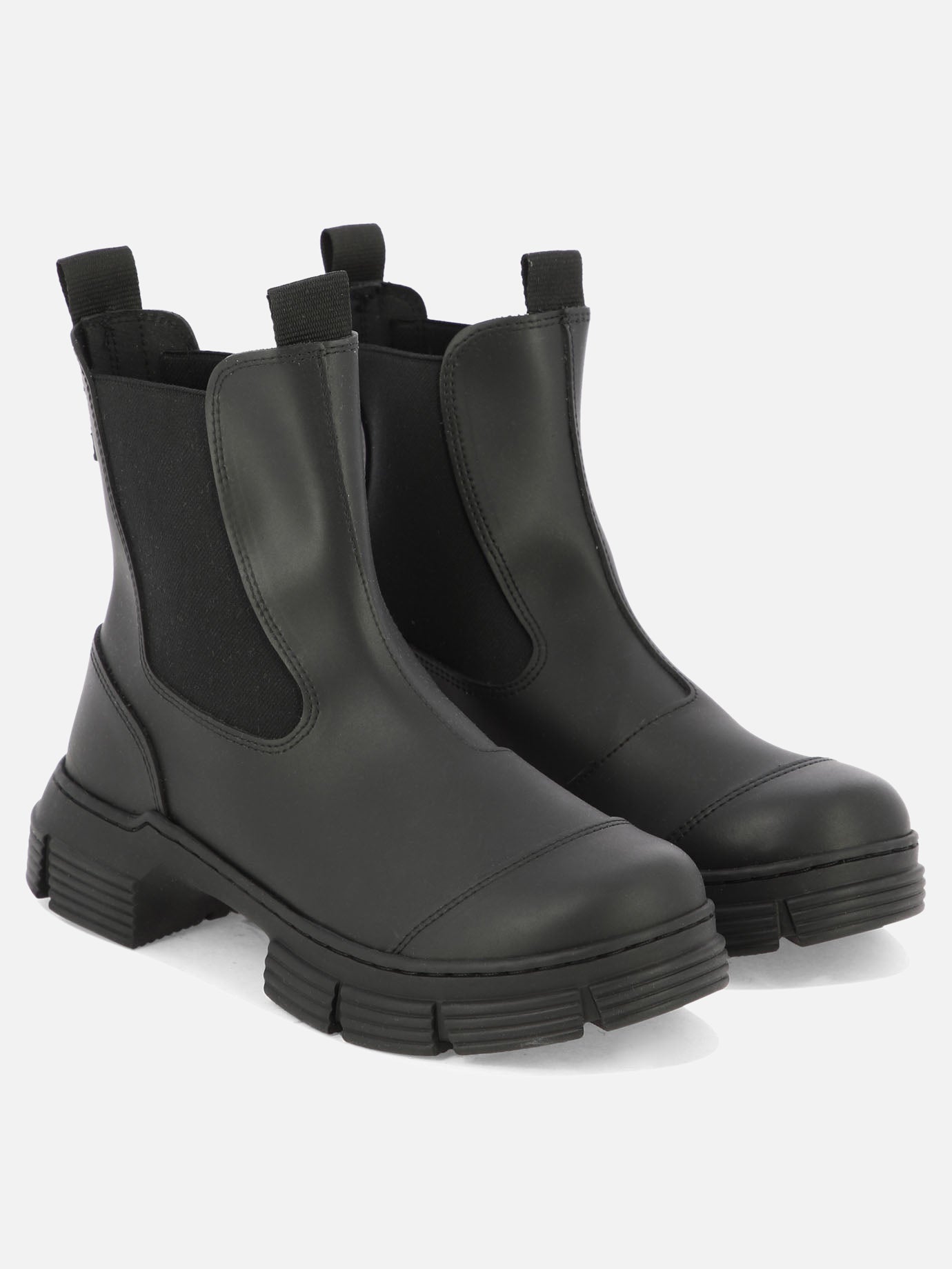 "City Recycled Rubber" ankle boots