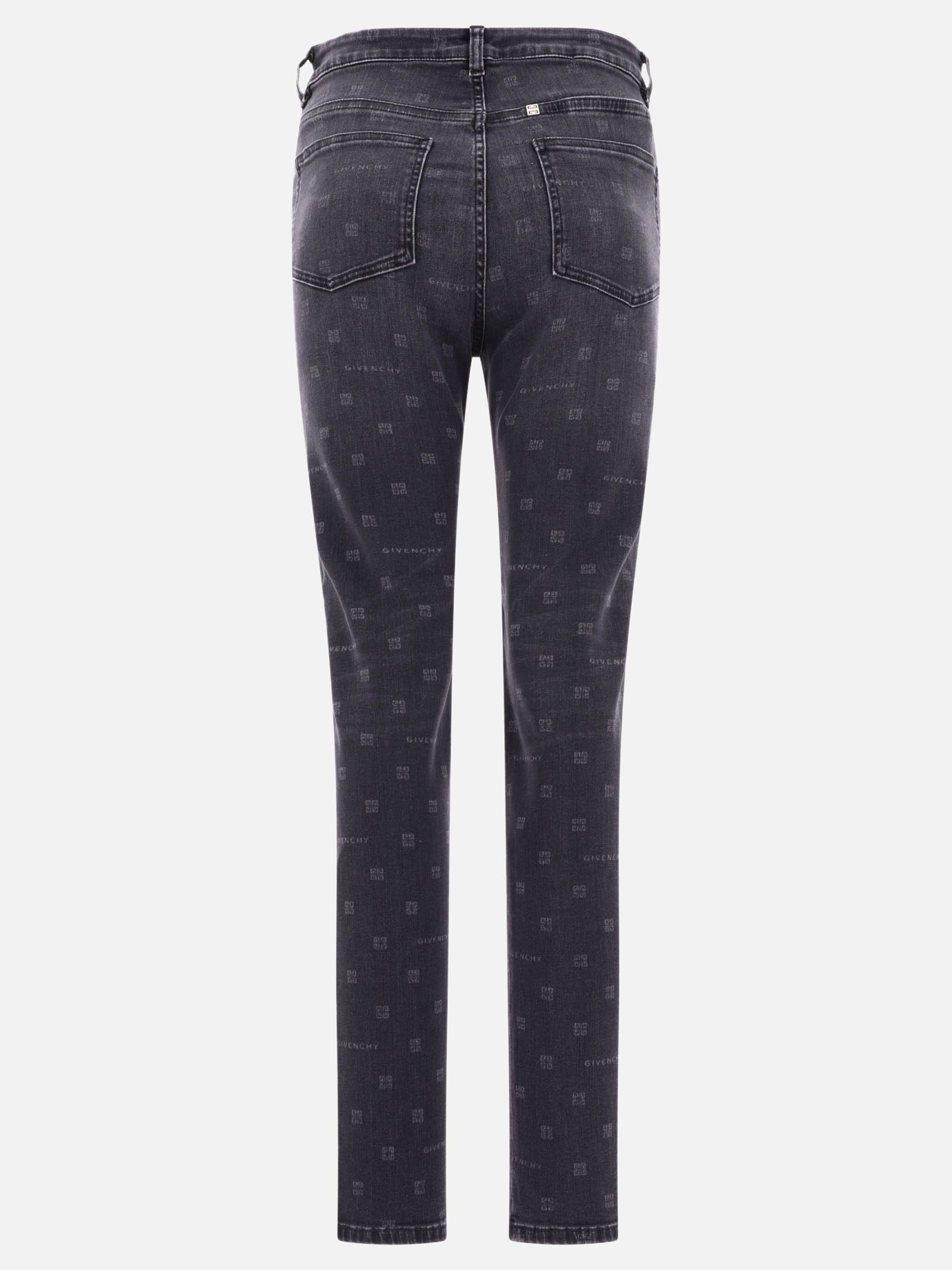 Straight-leg jeans 92% cotone 6% elastomultiestere 2% elastan  Black - Givenchy Women | PDP | VIETTI Online Store | thumbnail_2