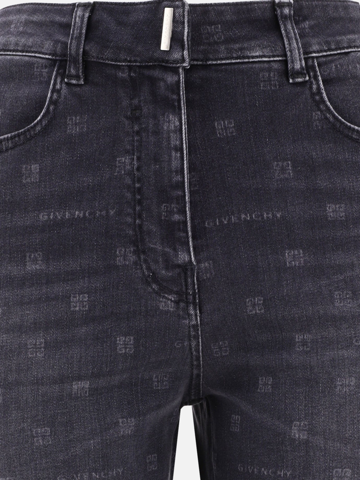 Straight-leg jeans 92% cotone 6% elastomultiestere 2% elastan  Black - Givenchy Women | PDP | VIETTI Online Store | Zoom-Modal_3

