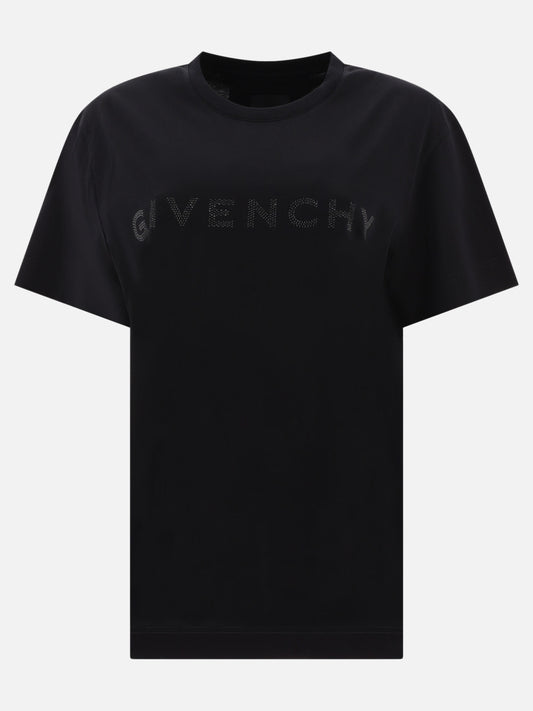 T-shirt GIVENCHY in cotone con strass