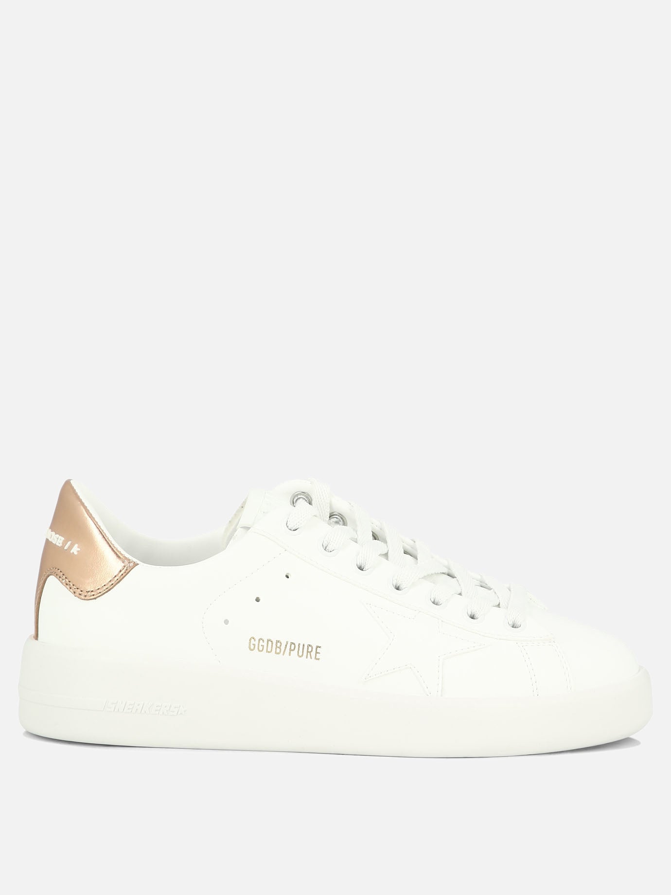 Sneaker basse 60% poliuretano 28% cotone 12% pelle - 100% gomma  Bianco - Golden Goose Donna | PDP | VIETTI Online Store | thumbnail