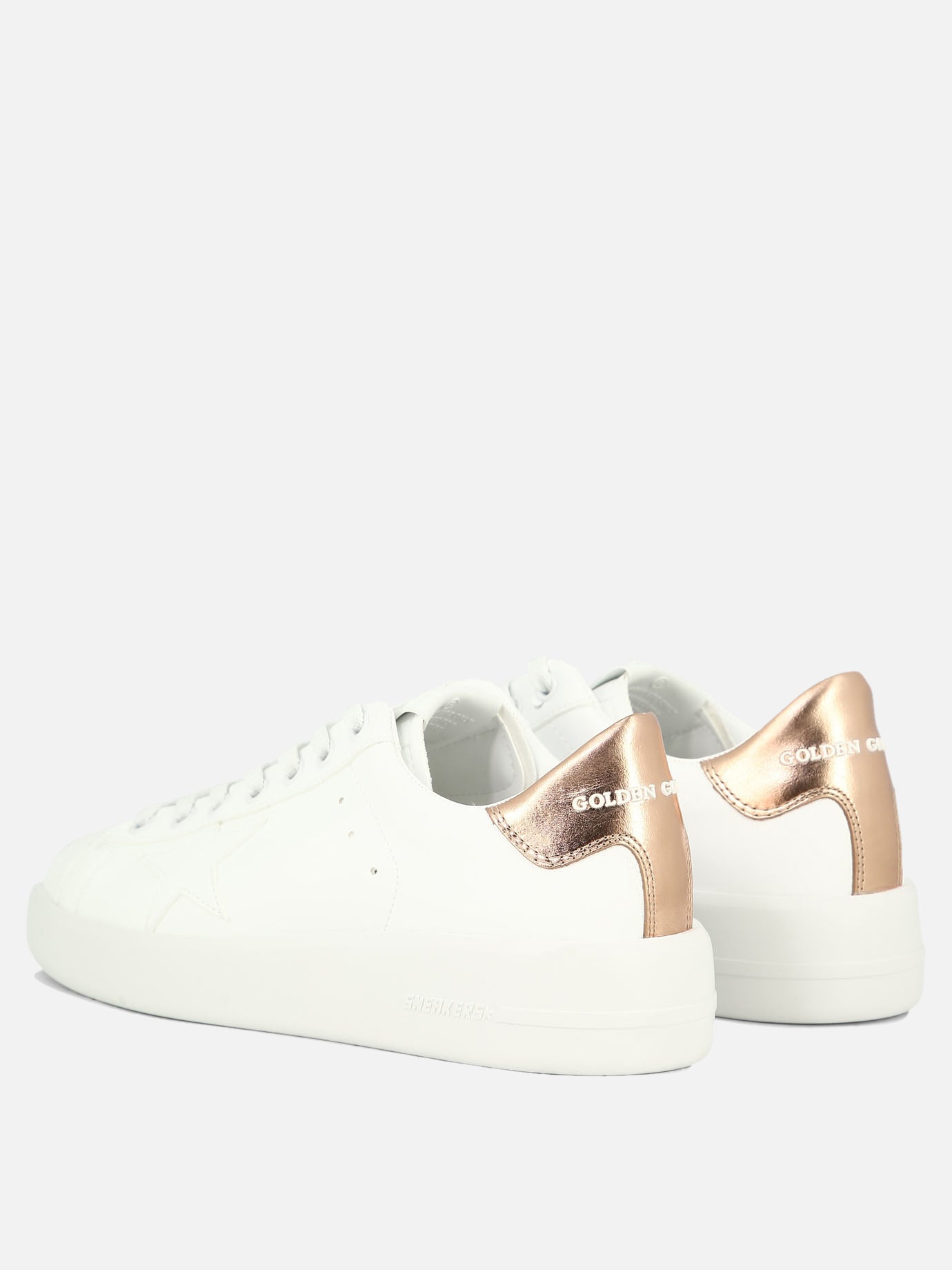 Sneaker basse 60% poliuretano 28% cotone 12% pelle - 100% gomma  Bianco - Golden Goose Donna | PDP | VIETTI Online Store | Zoom-Modal_4

