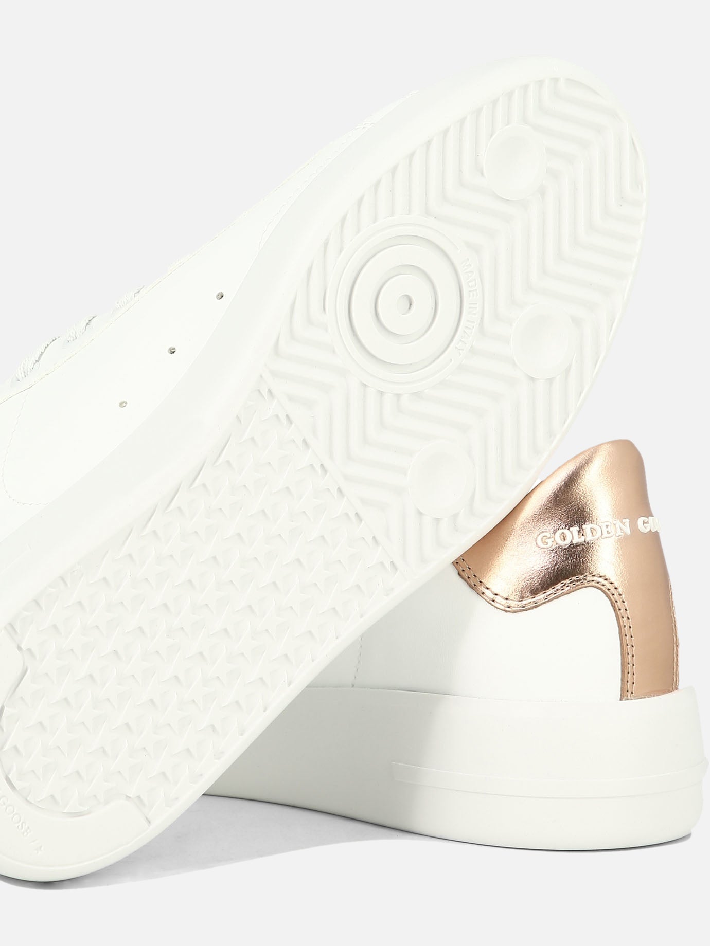 Sneaker basse 60% poliuretano 28% cotone 12% pelle - 100% gomma  Bianco - Golden Goose Donna | PDP | VIETTI Online Store | Zoom-Modal_5
