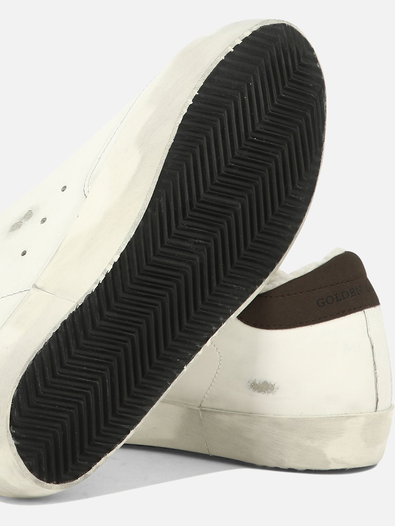 Sneaker basse 40% cotone 24% poliuretano 22% poliestere 11% cellulosa 3% pelle - 100% gomma  Bianco - Golden Goose Donna | PDP | VIETTI Online Store | Zoom-Modal_5
