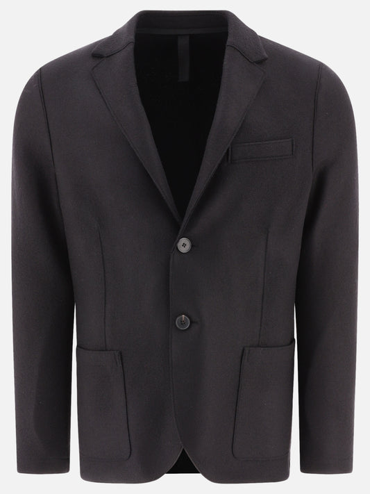 Blazer 100% virgin wool  Nero - Harris Wharf London Uomo | PLP | VIETTI Online Store 
