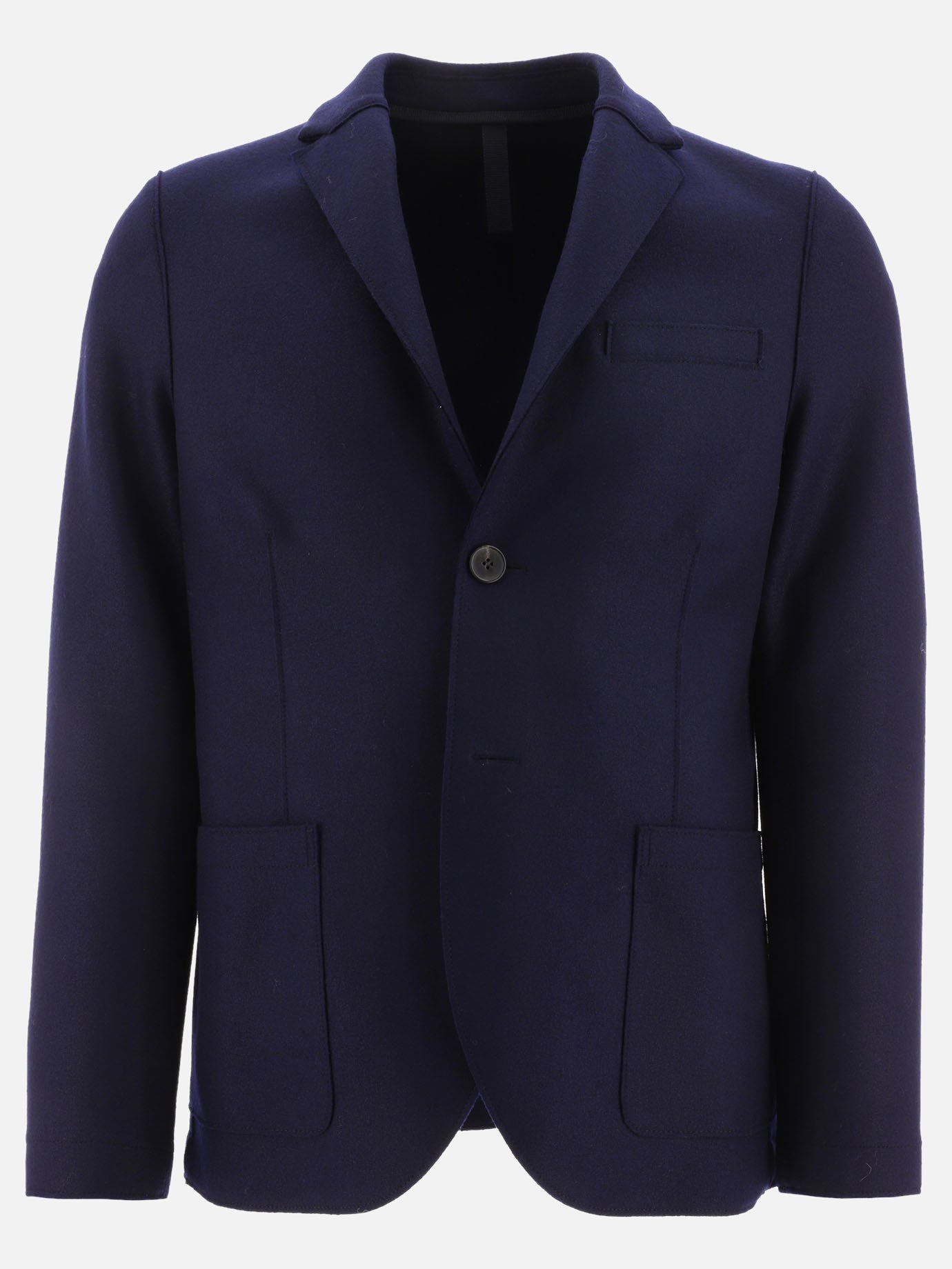 Blazer 100% virgin wool  Blu - Harris Wharf London Uomo | PDP | VIETTI Online Store | thumbnail