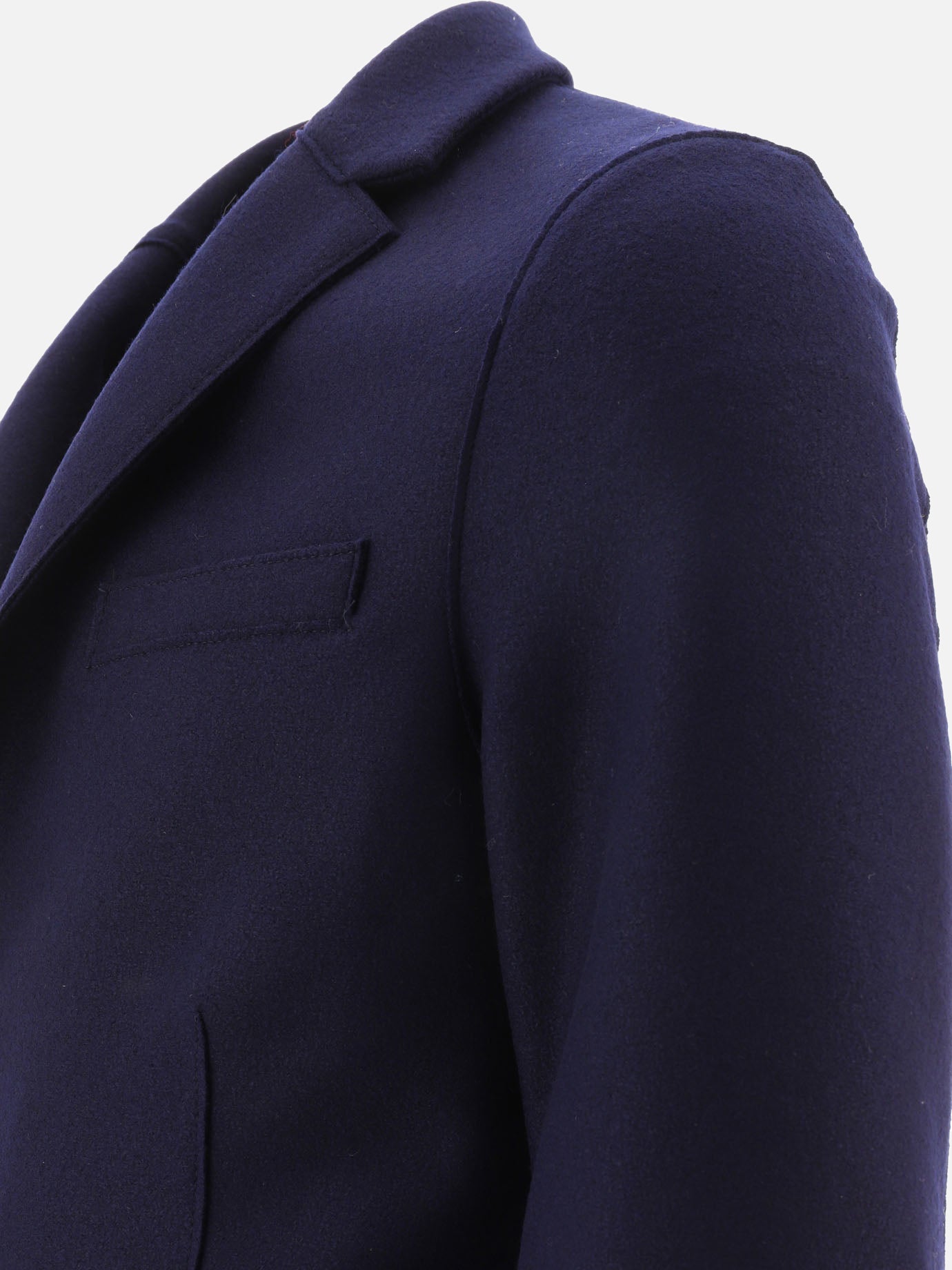 Blazer 100% virgin wool  Blu - Harris Wharf London Uomo | PDP | VIETTI Online Store | Zoom-Modal_4
