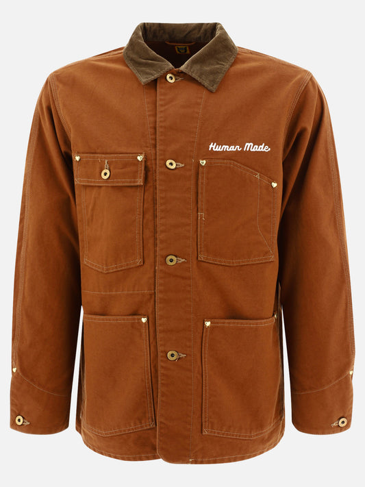 Giacche leggere & Trapuntate 100% cotton  Marrone - Human Made Uomo | PLP | VIETTI Online Store 
