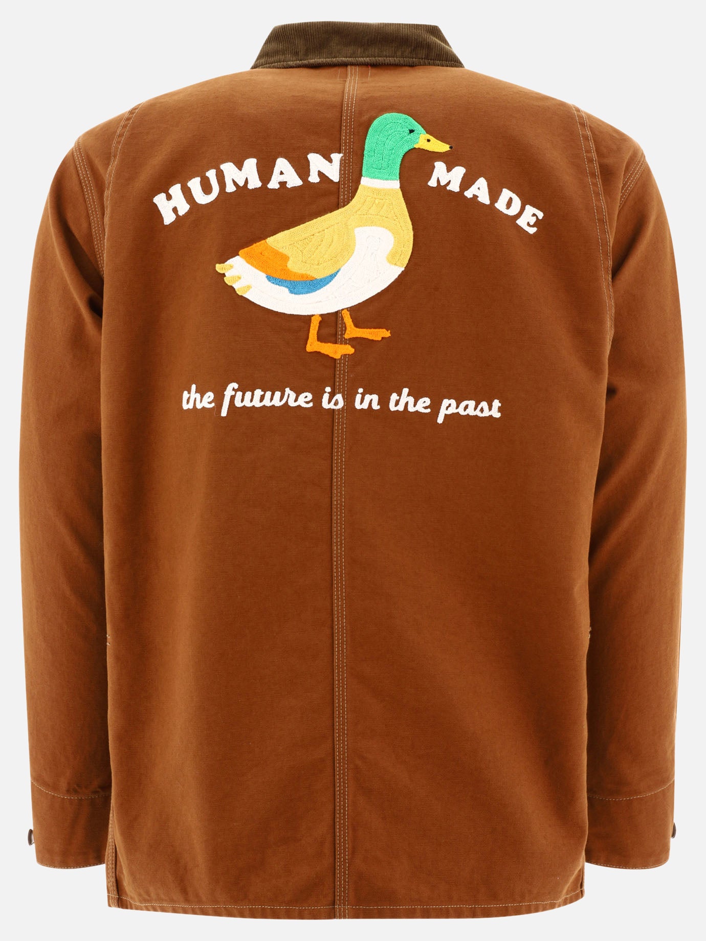 Giacche leggere & Trapuntate 100% cotton  Marrone - Human Made Uomo | PDP | VIETTI Online Store | thumbnail_2