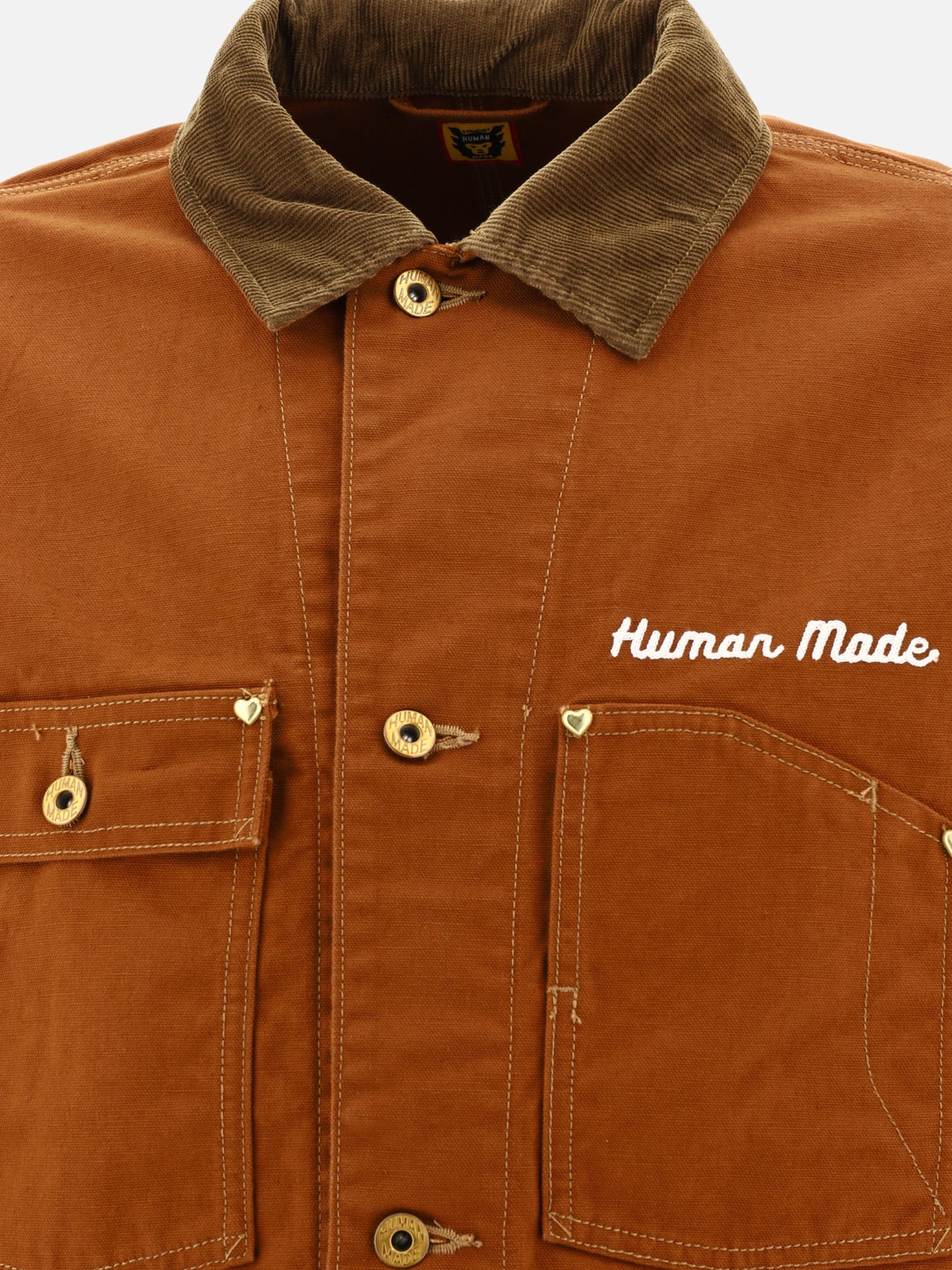 Giacche leggere & Trapuntate 100% cotton  Marrone - Human Made Uomo | PDP | VIETTI Online Store | thumbnail_3