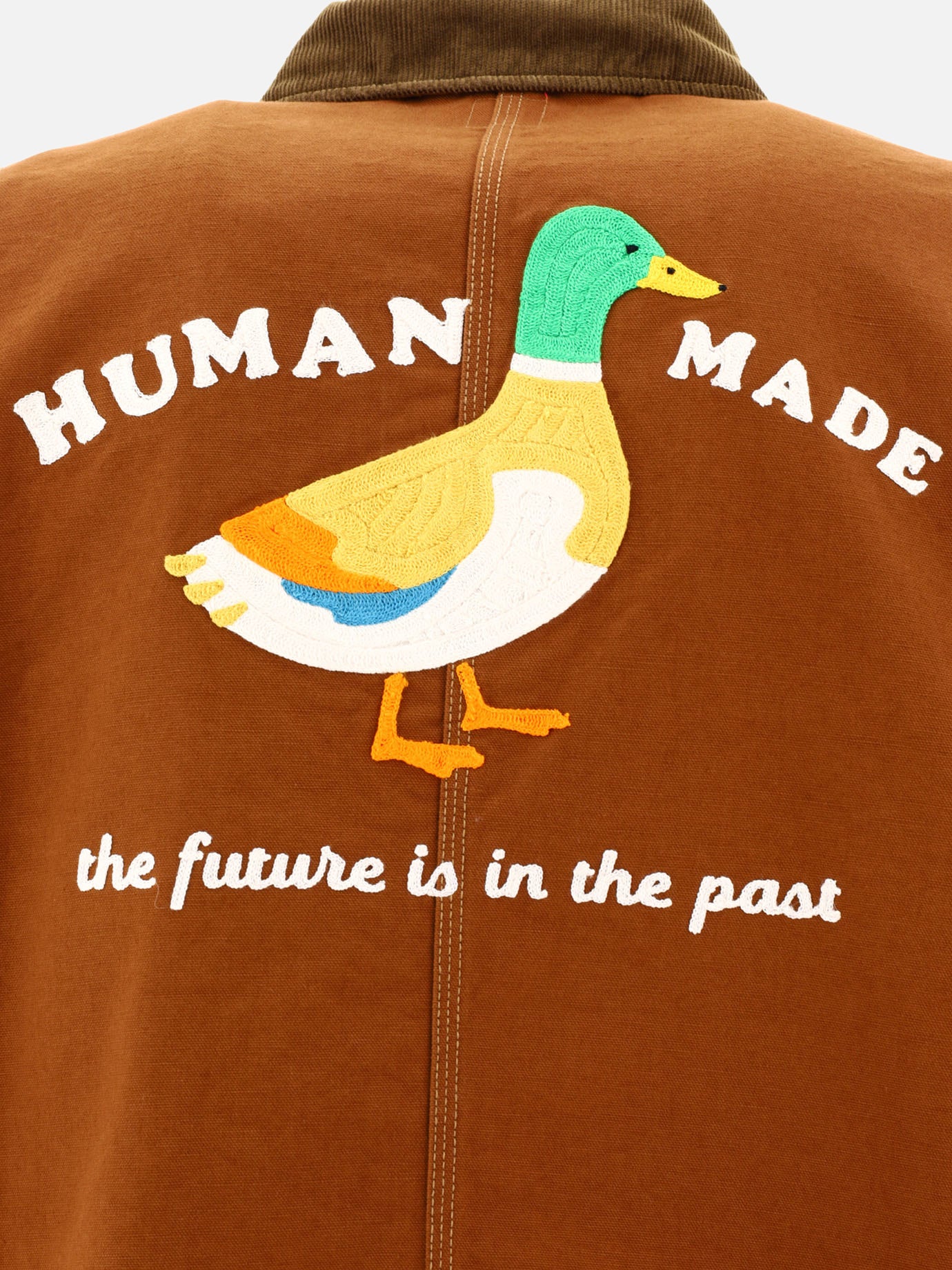 Giacche leggere & Trapuntate 100% cotton  Marrone - Human Made Uomo | PDP | VIETTI Online Store | Zoom-Modal_4
