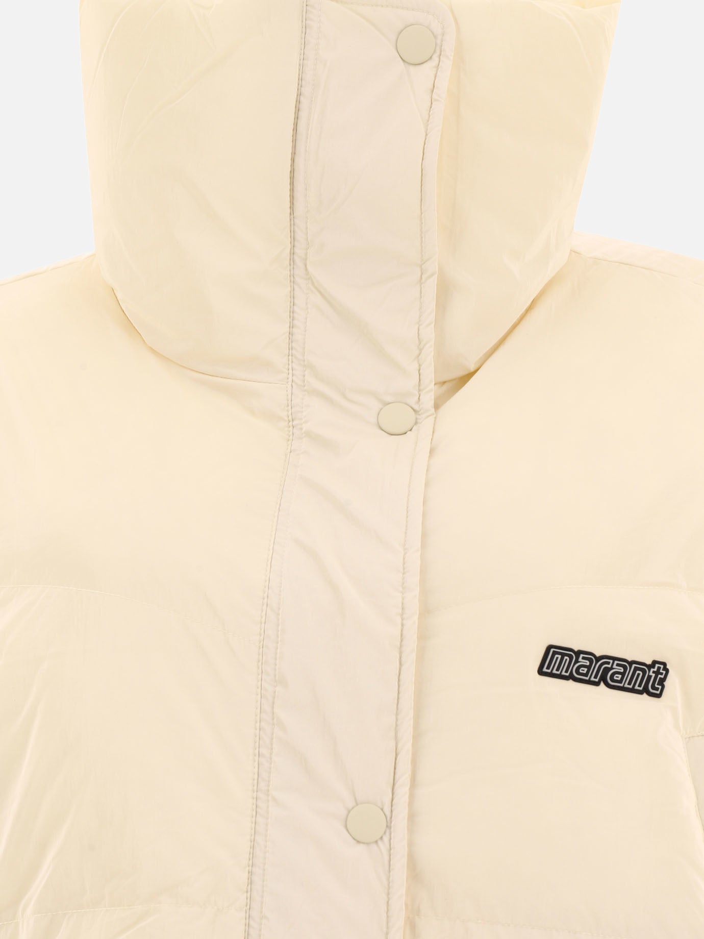 Piumini corti 100% polyamide - Padding: down and feathers  Beige - Marant Étoile Donna | PDP | VIETTI Online Store | Zoom-Modal_3
