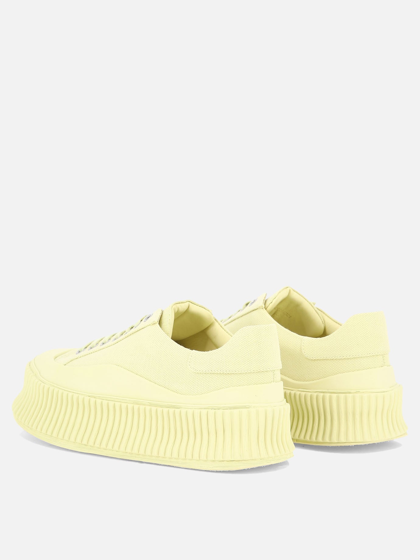 Sneaker basse 80% cotone 20% gomma - 100% gomma  Giallo - Jil Sander Donna | PDP | VIETTI Online Store | thumbnail_4