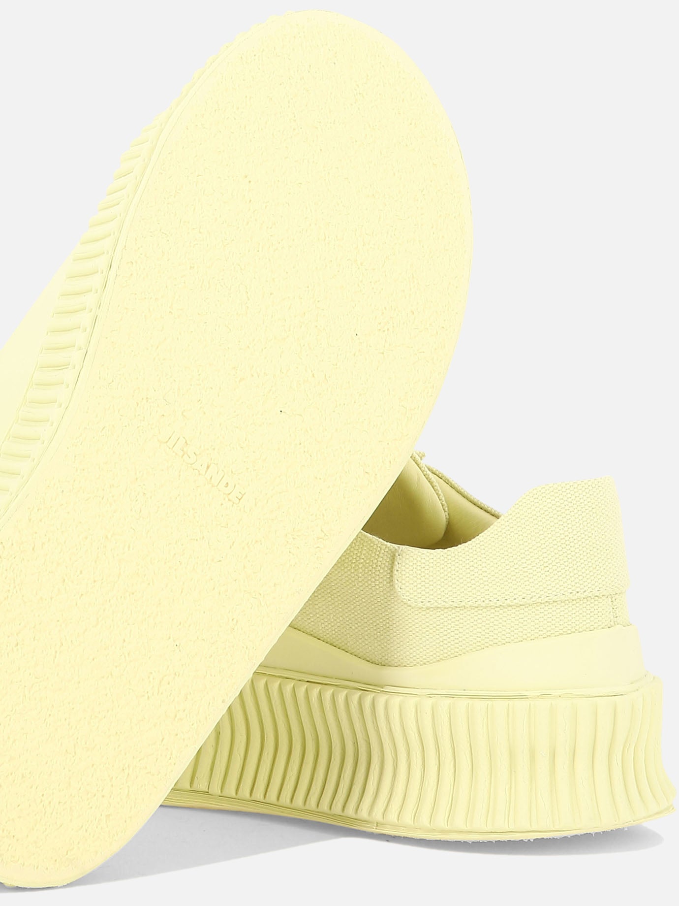 Sneaker basse 80% cotone 20% gomma - 100% gomma  Giallo - Jil Sander Donna | PDP | VIETTI Online Store | thumbnail_5