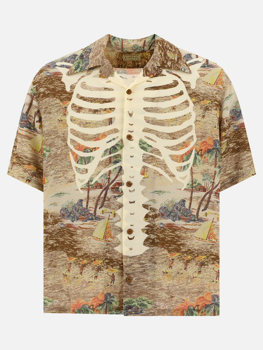 Camicie casual 100% rayon  Beige - KAPITAL Uomo | PLP | VIETTI Online Store 
