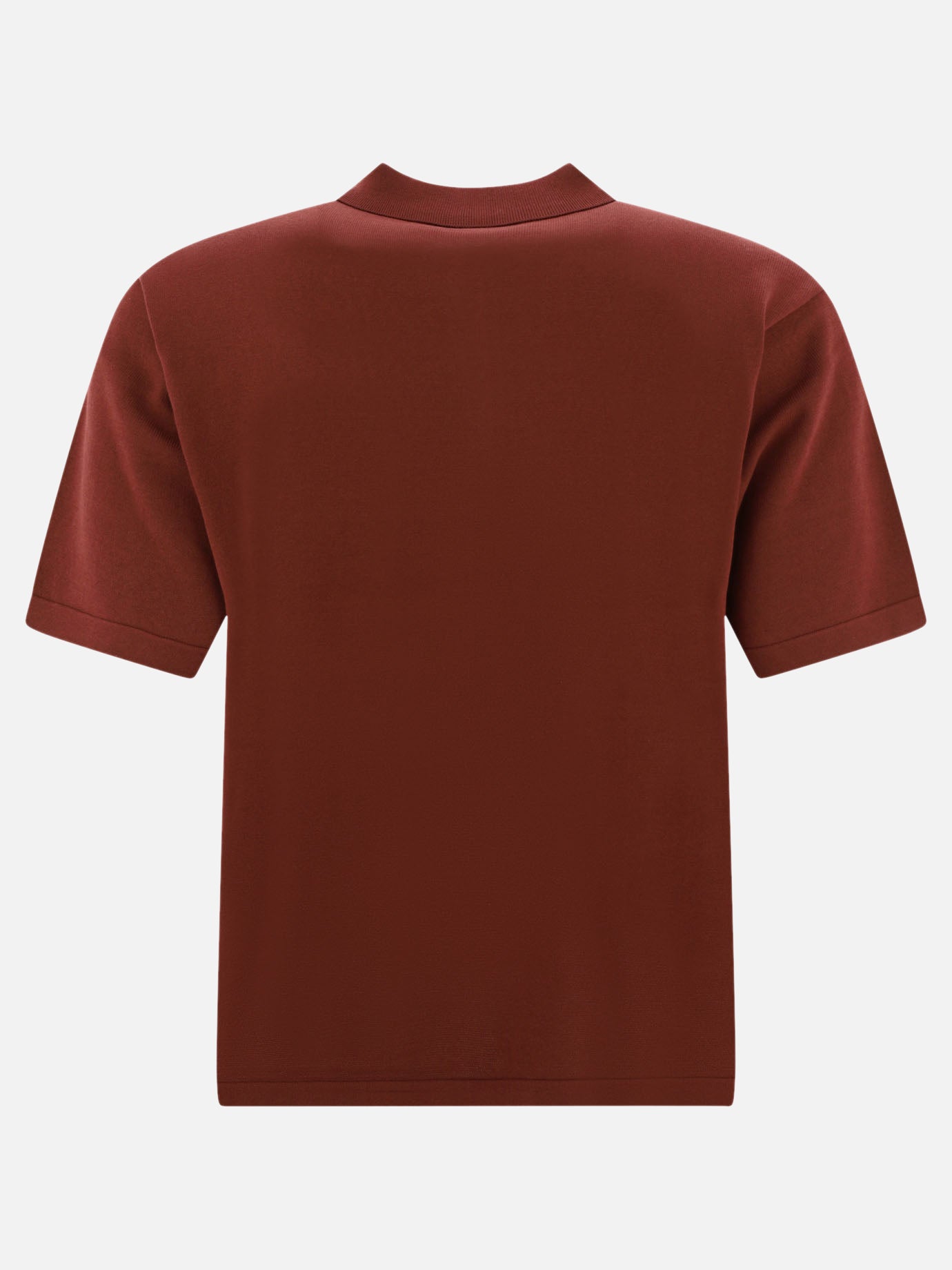 Polo con bottoni 100% cotone  Bordeaux - KAPITAL Uomo | PDP | VIETTI Online Store | thumbnail_2