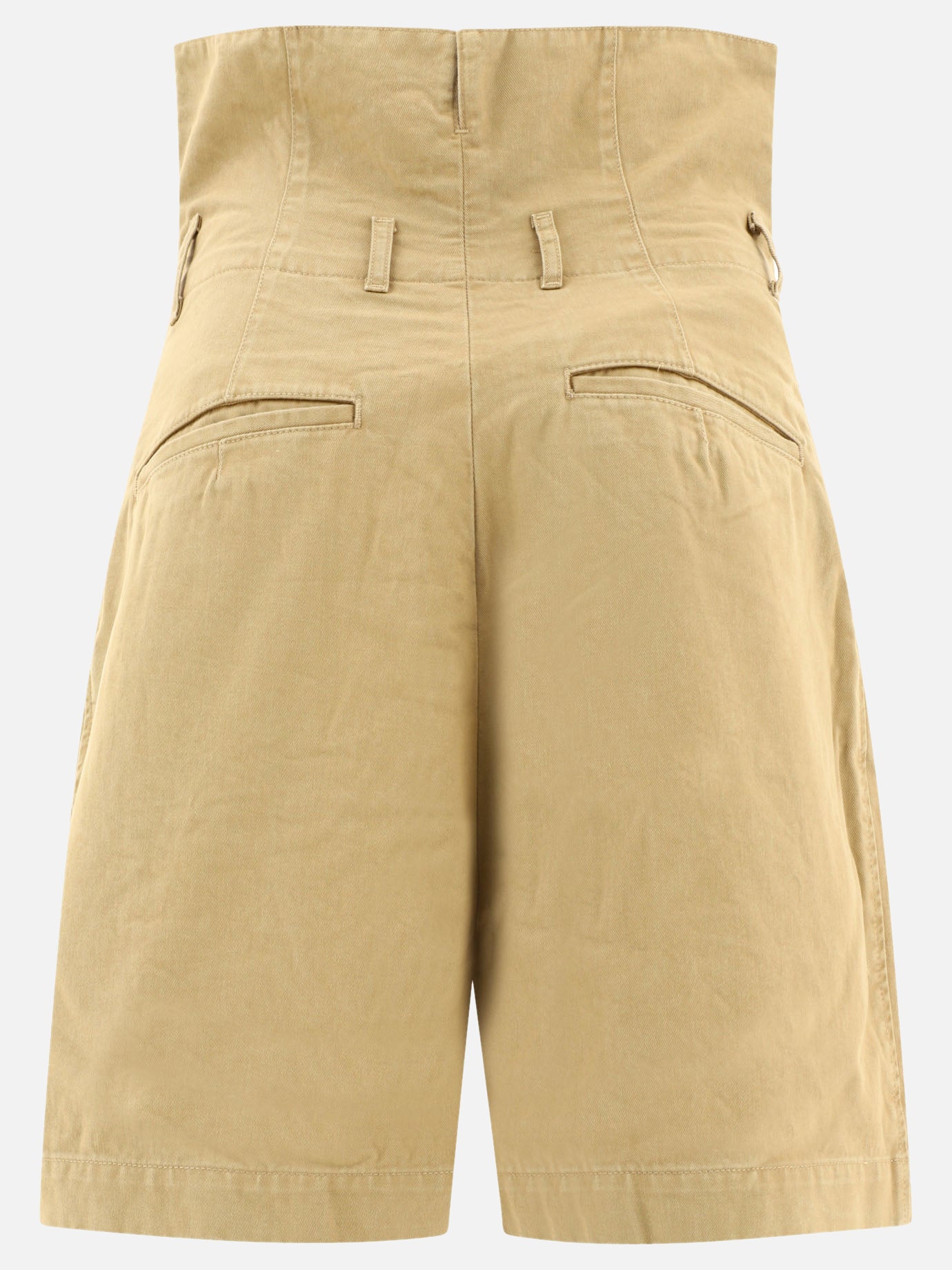 Short formali 100% cotone  Beige - KAPITAL Uomo | PDP | VIETTI Online Store | thumbnail_2