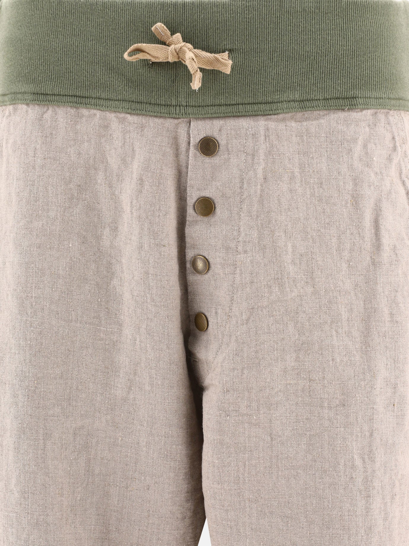 Pantaloni casual 100% linen  Beige - KAPITAL Uomo | PDP | VIETTI Online Store | Zoom-Modal_3
