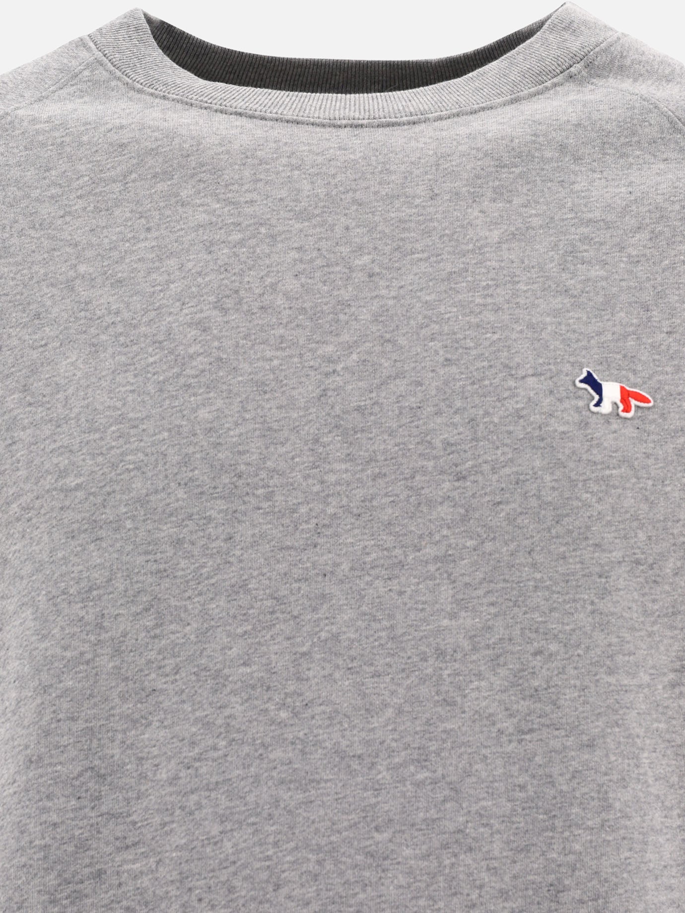 Crewnecks 100% cotone  Grey - Maison Kitsuné Men | PDP | VIETTI Online Store | thumbnail_3