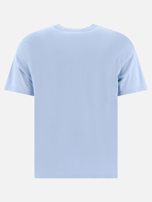 Crewneck t-shirts 100% cotton  Light blue - Maison Kitsuné Men | PLP | VIETTI Online Store | 2
