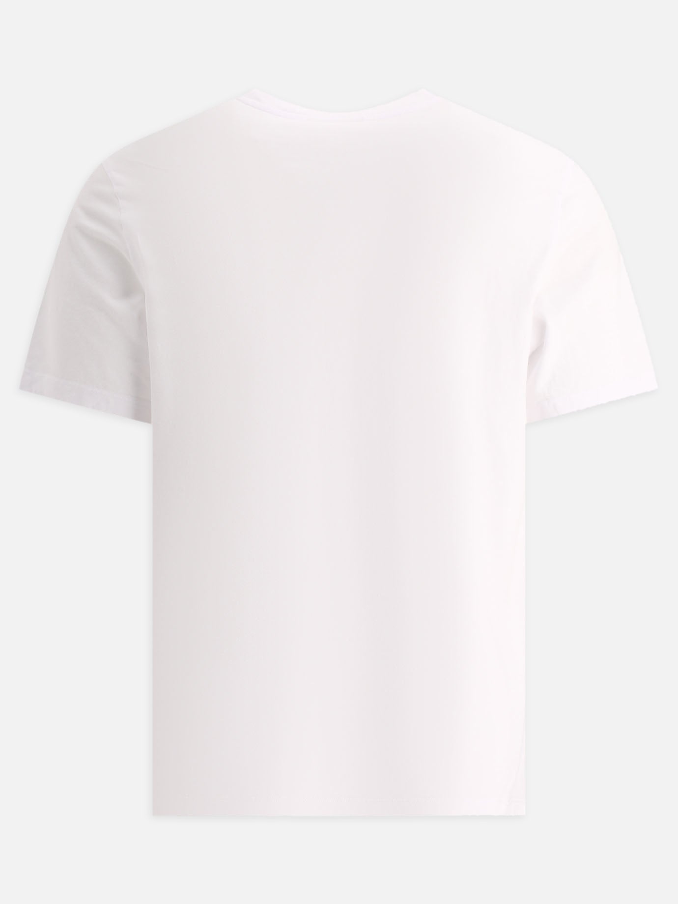 T-shirt girocollo 100% cotton  Bianco - Maison Kitsuné Uomo | PDP | VIETTI Online Store | Zoom-Modal_2
