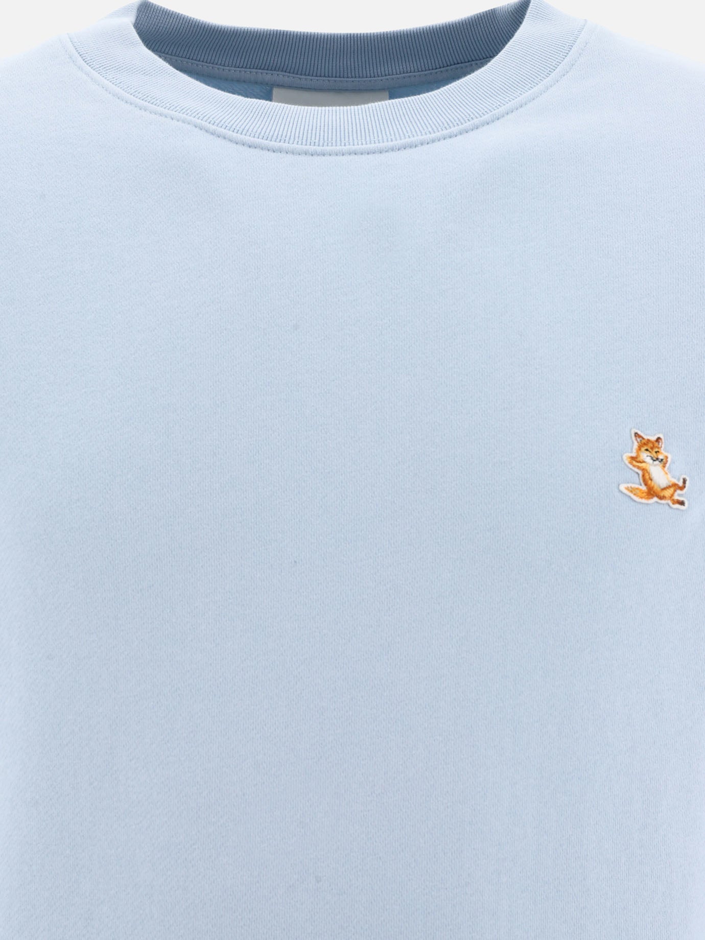 Felpe girocollo 100% cotton  Azzurro - Maison Kitsuné Uomo | PDP | VIETTI Online Store | Zoom-Modal_3
