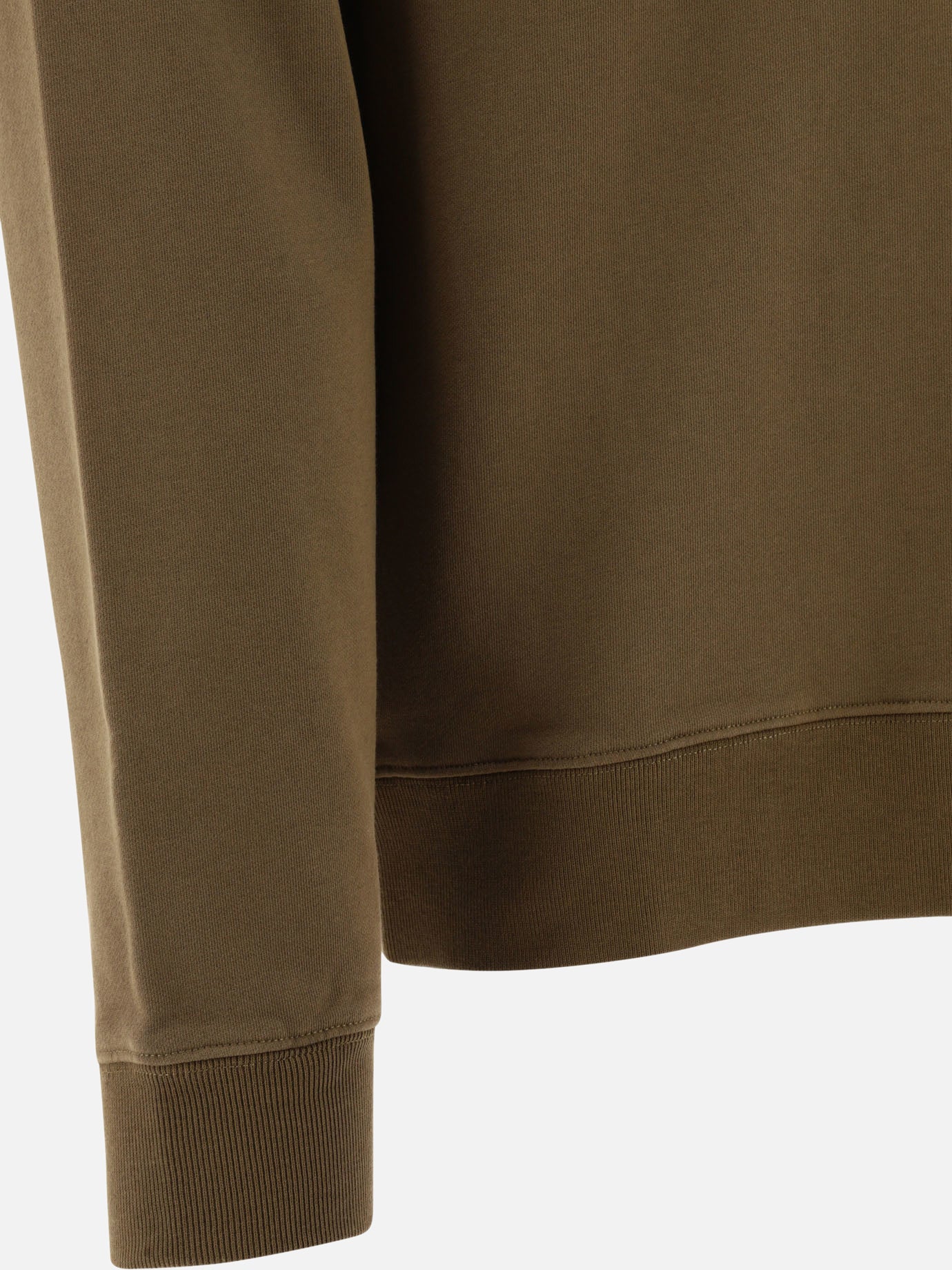 Felpe girocollo 100% cotone  Verde - Maison Kitsuné Uomo | PDP | VIETTI Online Store | thumbnail_4