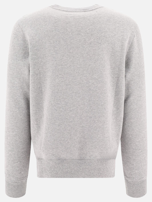 Crewnecks 100% cotton  Grey - Maison Kitsuné Men | PLP | VIETTI Online Store | 2
