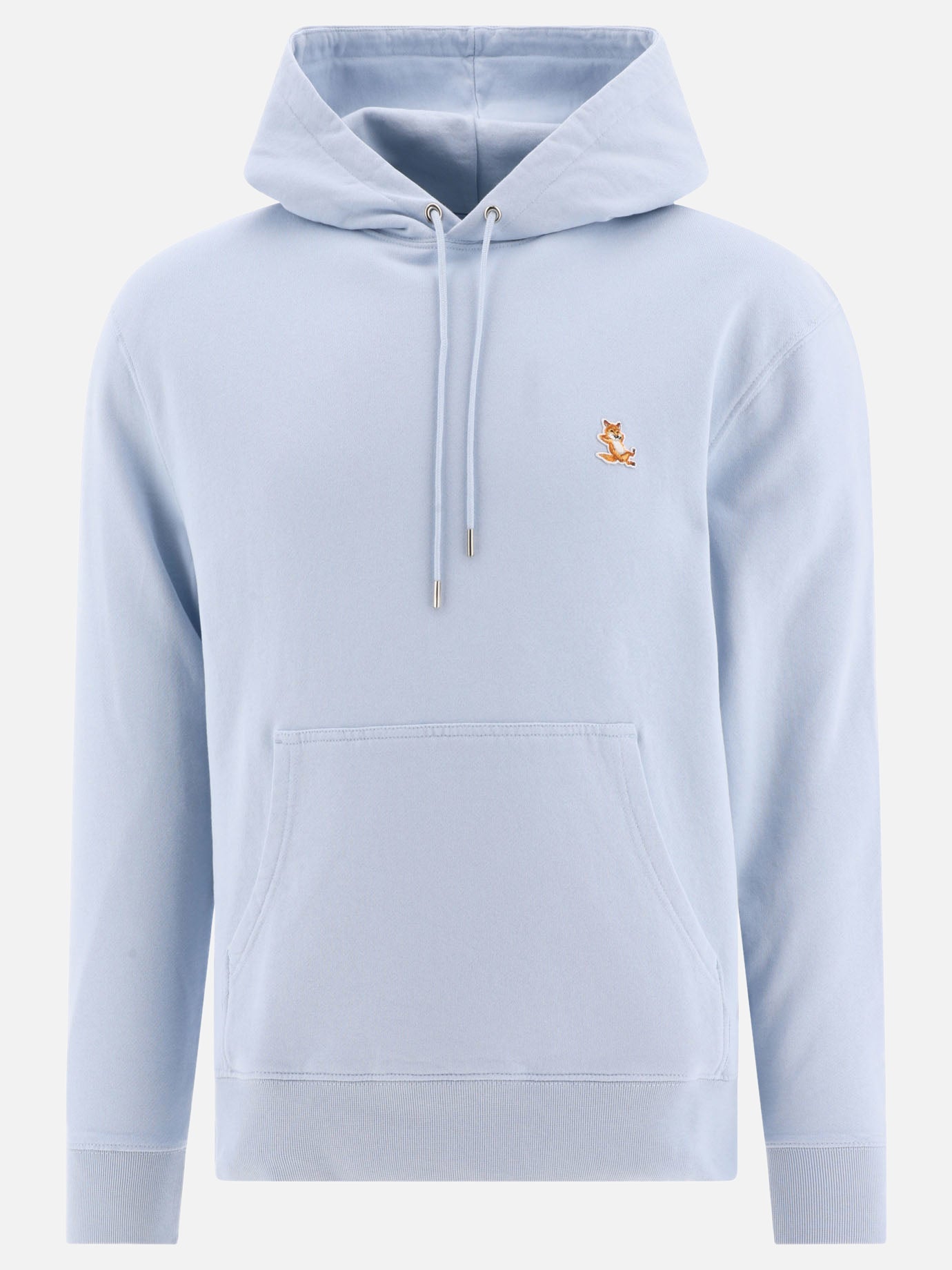 Felpe con cappuccio 100% cotton  Azzurro - Maison Kitsuné Uomo | PDP | VIETTI Online Store | thumbnail