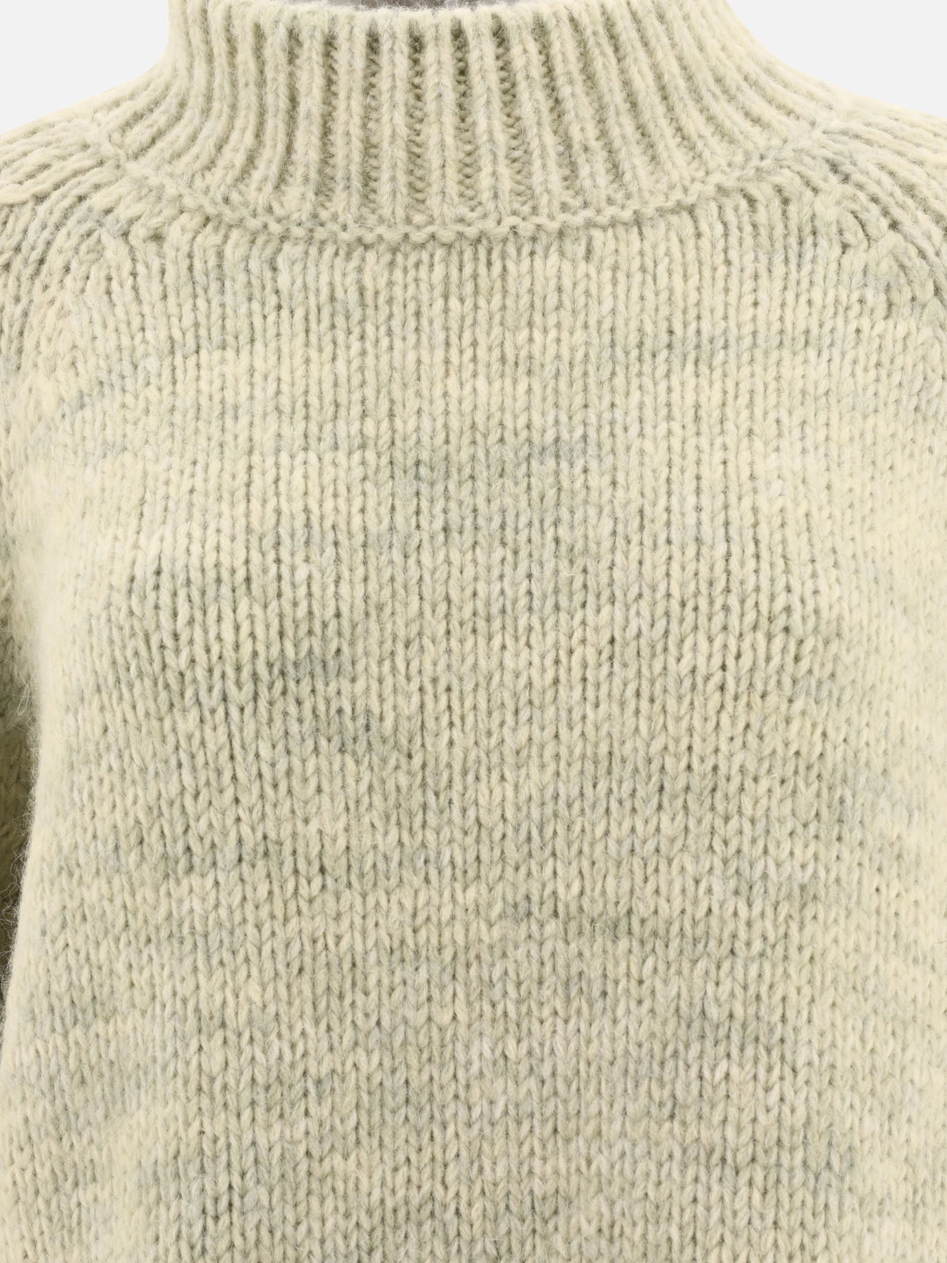 Maglioni dolcevita 42% alpaca 30% cotton 28% wool  Verde - Maison Margiela Donna | PDP | VIETTI Online Store | thumbnail_3