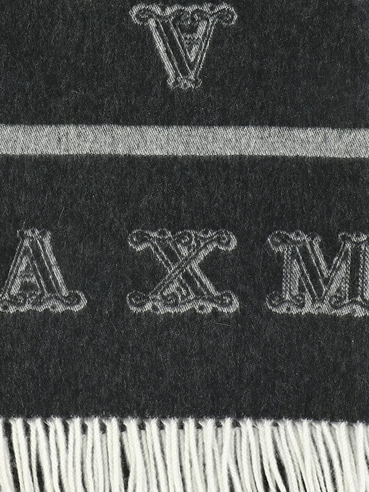 Fringed scarves 100% cashmere  Grey - Max Mara Women | PLP | VIETTI Online Store | 2
