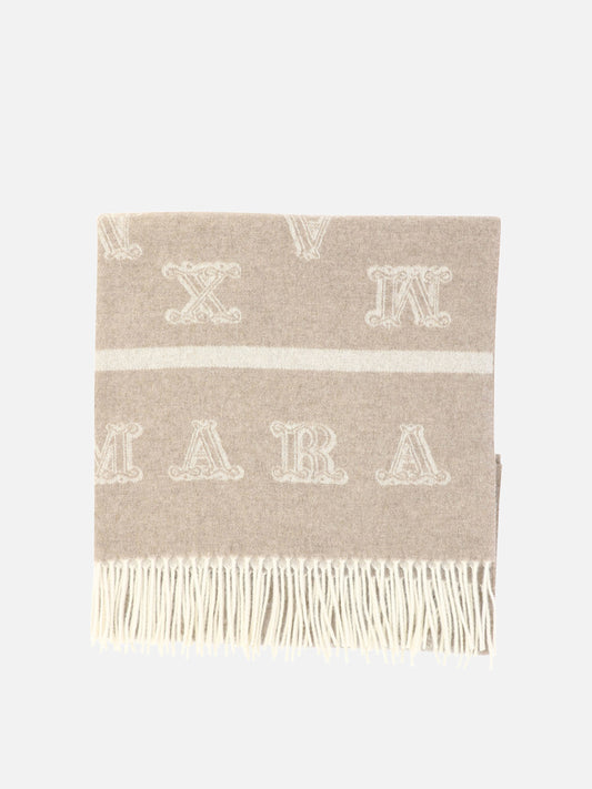 Sciarpe con frange 100% cashmere  Marrone - Max Mara Donna | PLP | VIETTI Online Store 
