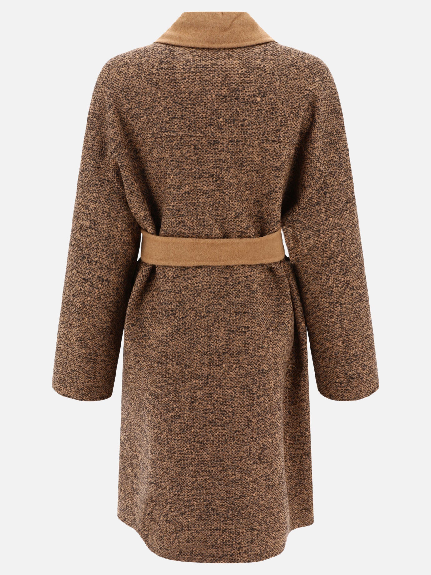 "Evelin" reversible camel and wool coat