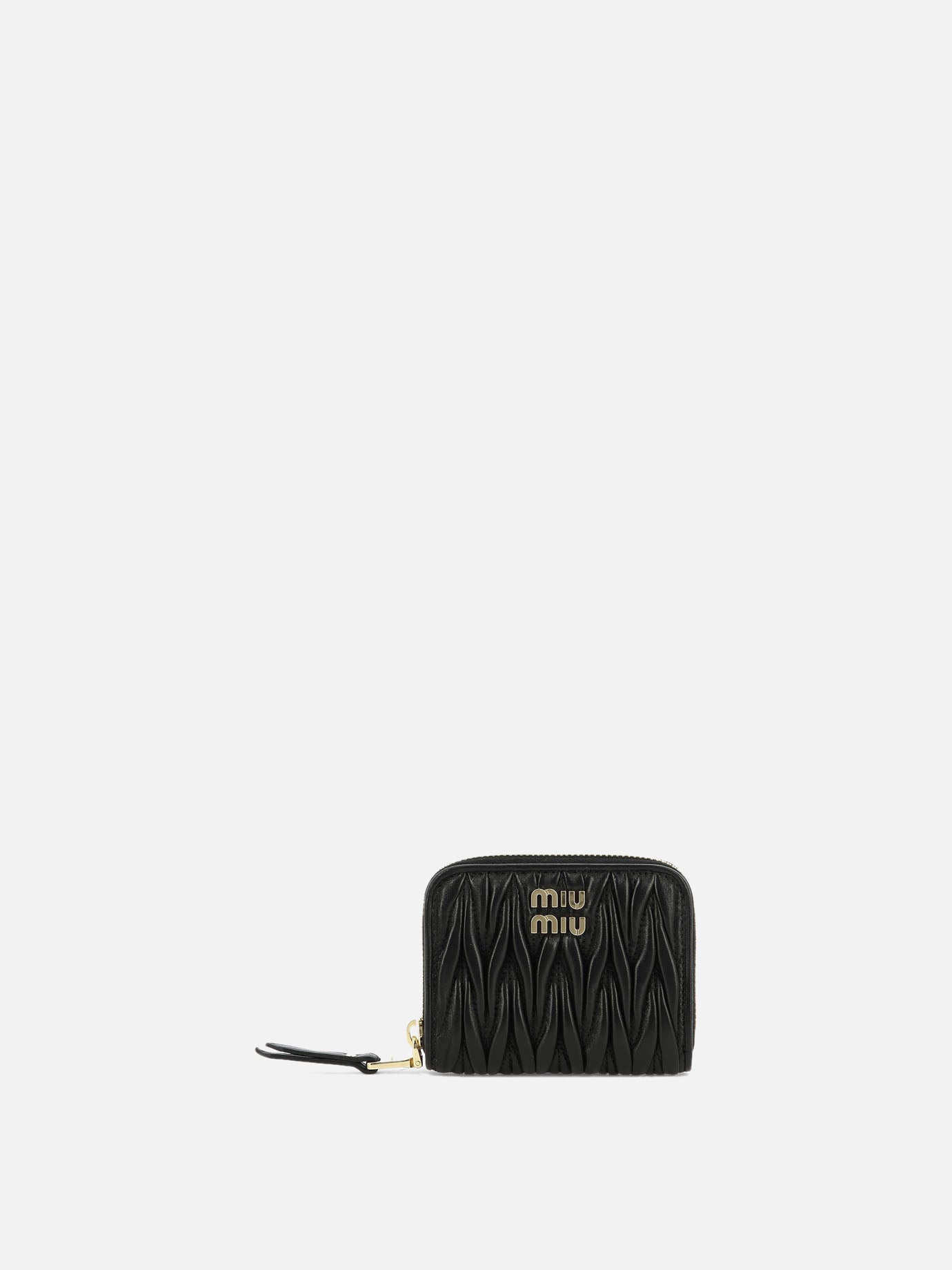 Wallets 100% nappa  Black - Miu Miu Women | PDP | VIETTI Online Store | Zoom-Modal
