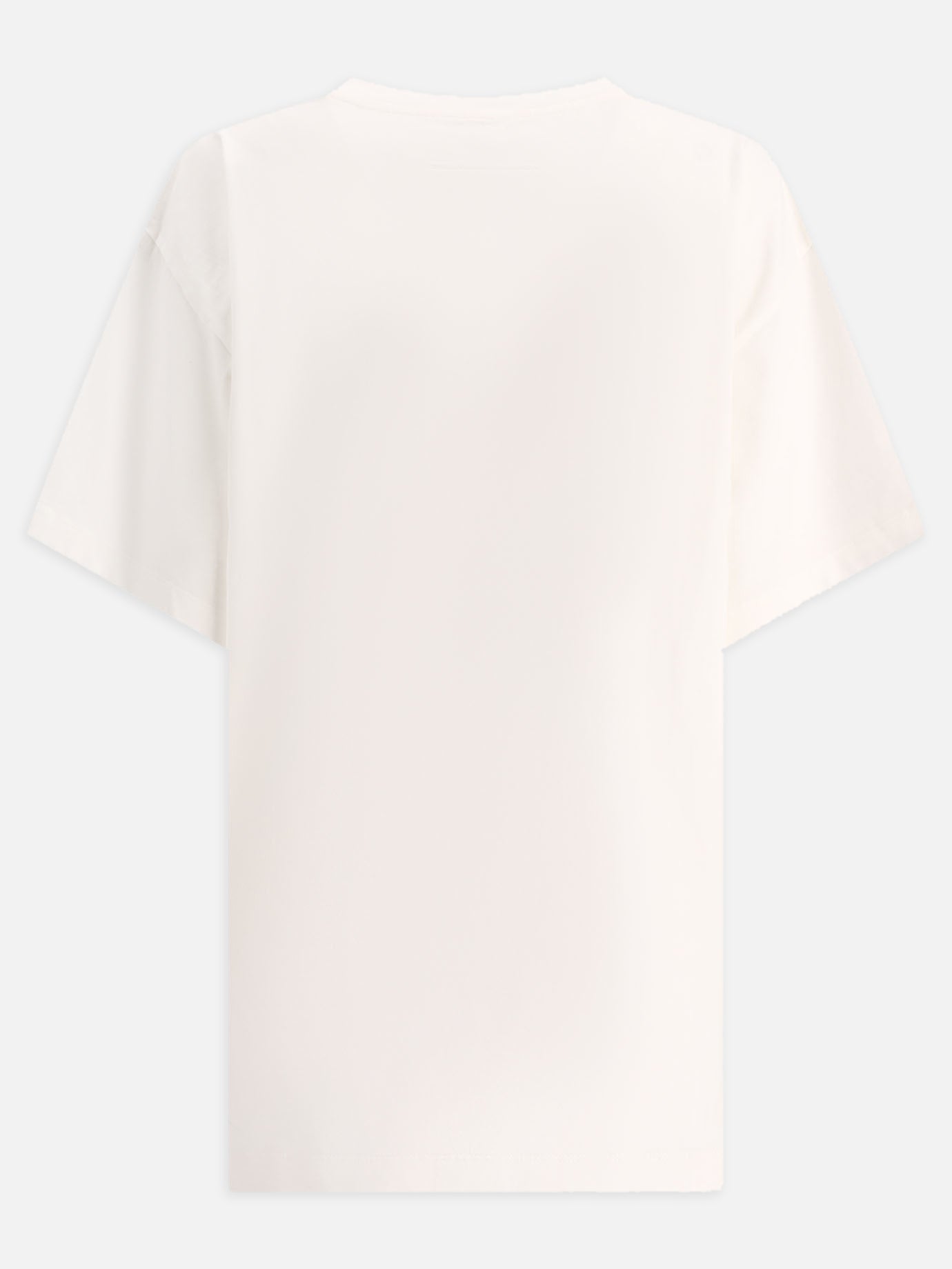 T-shirt girocollo 100% cotone  Bianco - MM6 Maison Margiela Uomo | PDP | VIETTI Online Store | Zoom-Modal_2

