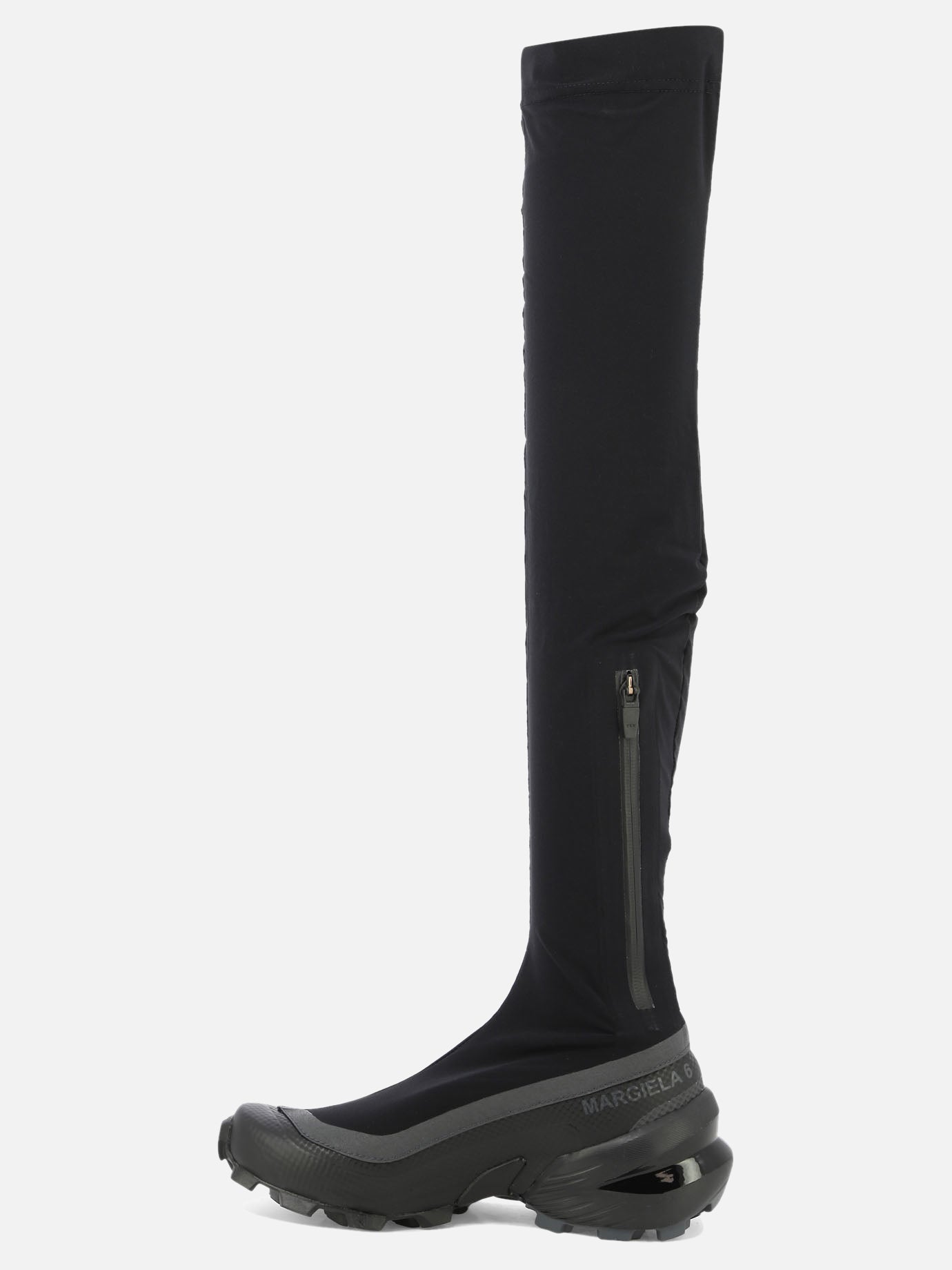 Over the knee 100% lycra - 100% rubber  Black - MM6 Maison Margiela Women | PDP | VIETTI Online Store | Zoom-Modal_3
