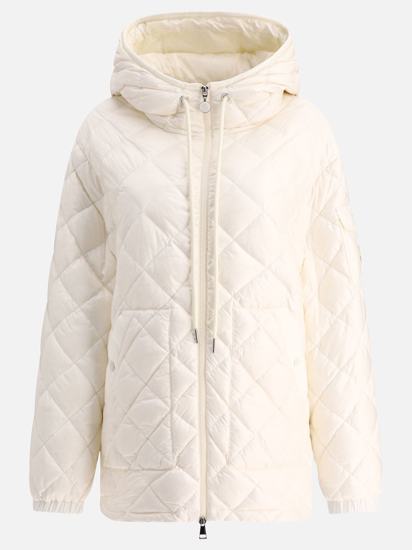 Giacche leggere & Trapuntate 100% poliammide - Imbottitura: piumino e piuma  Bianco - Moncler Donna | PDP | VIETTI Online Store | Zoom-Modal
