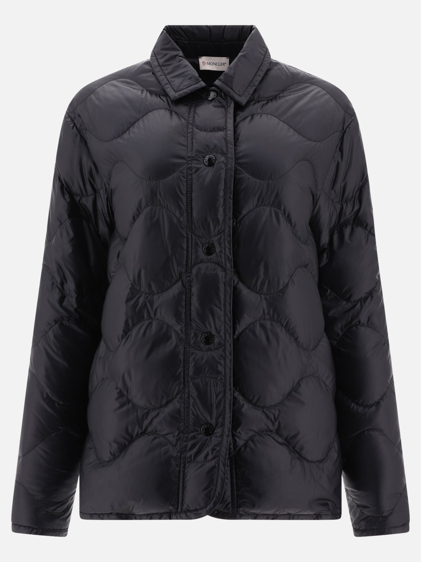 Giacche leggere & Trapuntate 100% poliammide - Imbottitura: piumino e piuma  Nero - Moncler Donna | PDP | VIETTI Online Store | thumbnail