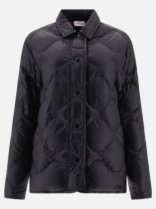 Giacche leggere & Trapuntate 100% poliammide - Imbottitura: piumino e piuma  Nero - Moncler Donna | PLP | VIETTI Online Store 
