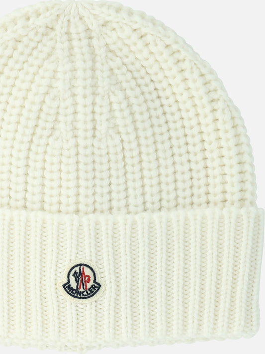 Berretti 100% lana vergine  Bianco - Moncler Donna | PLP | VIETTI Online Store | 2

