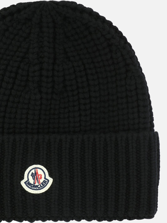 Berretti 100% lana vergine  Nero - Moncler Donna | PLP | VIETTI Online Store | 2

