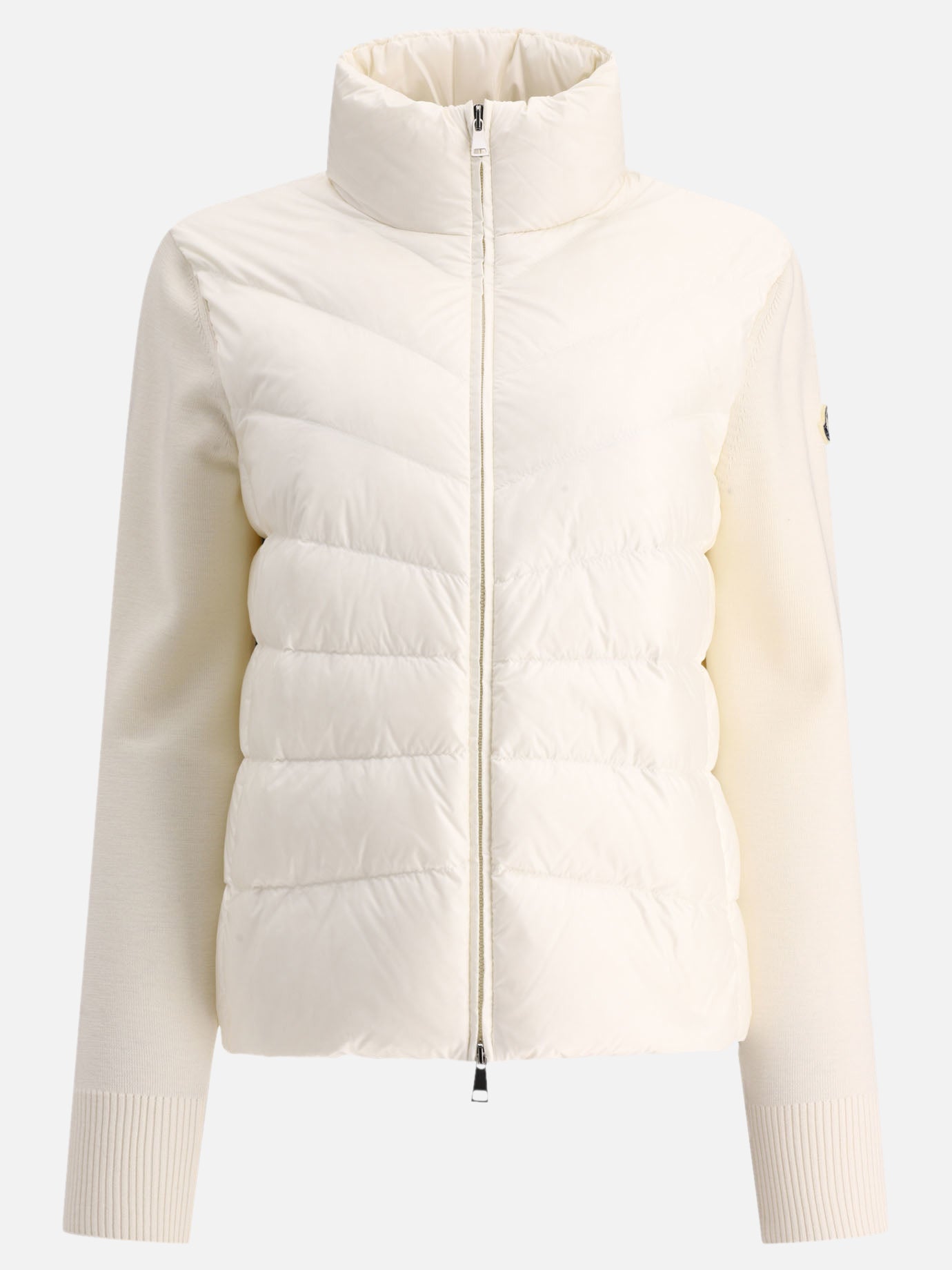 Piumini corti 100% poliammide - Imbottitura: piumino e piuma  Bianco - Moncler Donna | PDP | VIETTI Online Store | Zoom-Modal
