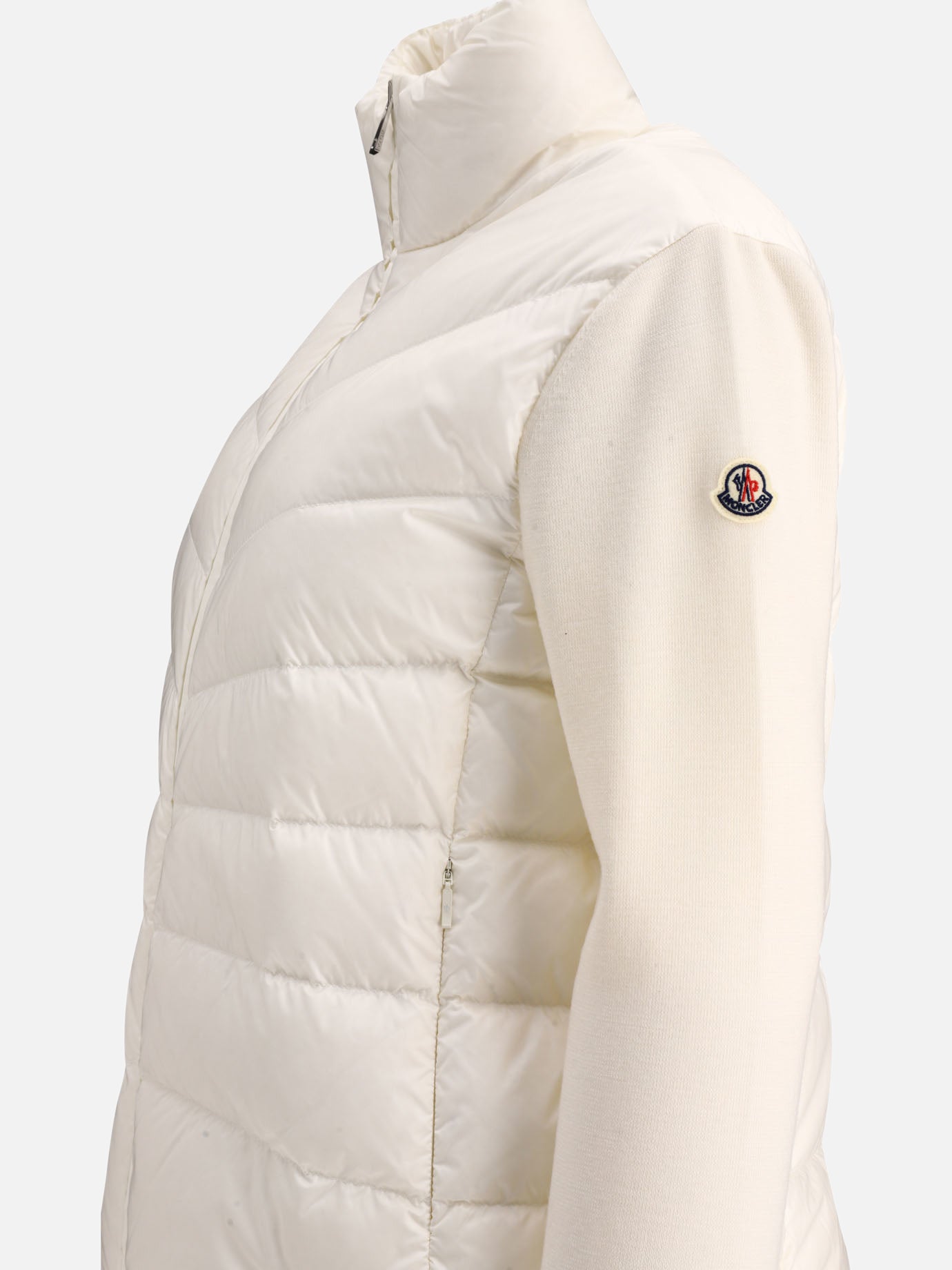 Piumini corti 100% poliammide - Imbottitura: piumino e piuma  Bianco - Moncler Donna | PDP | VIETTI Online Store | thumbnail_4