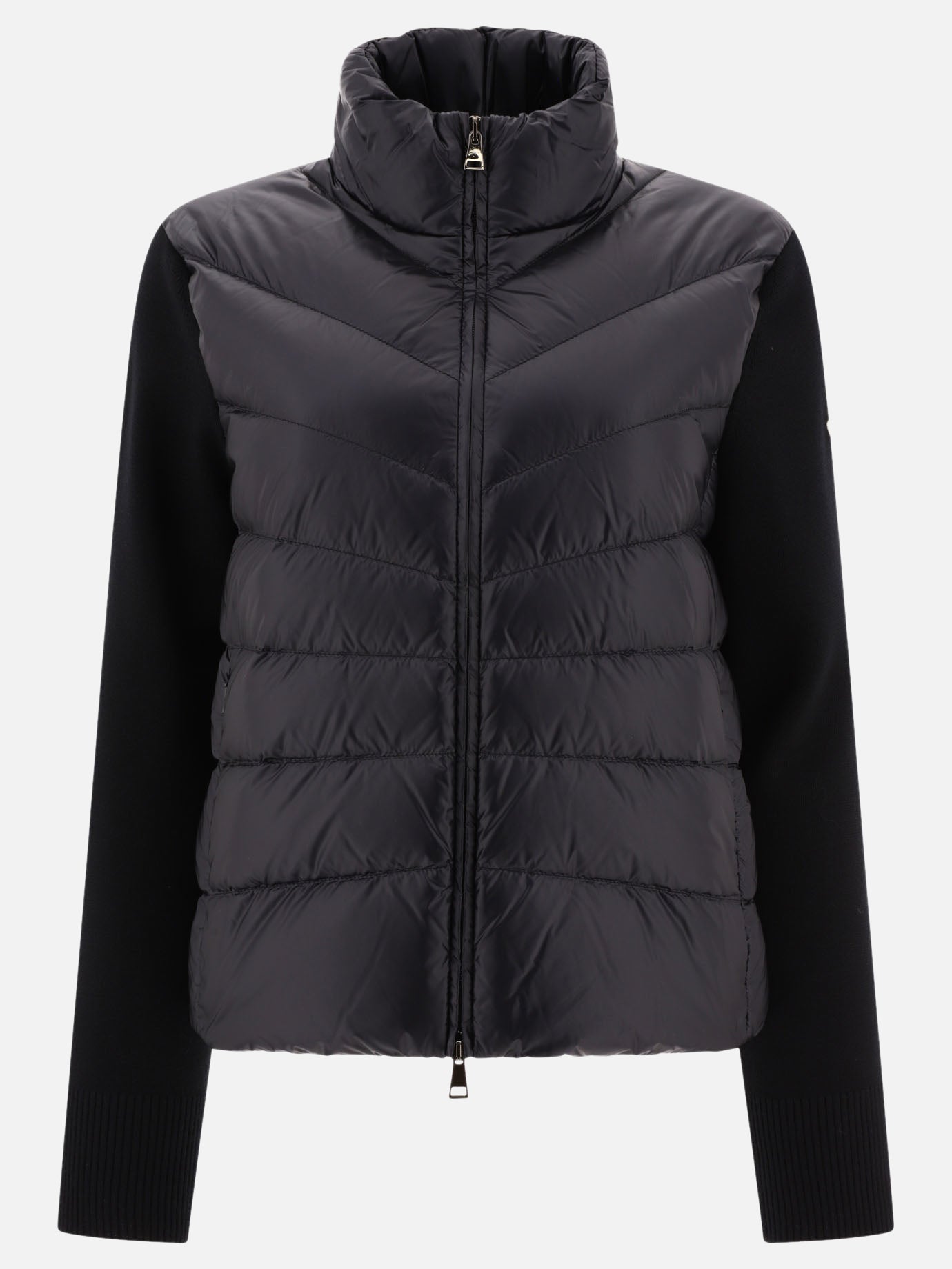 Piumini corti 100% poliammide - Imbottitura: piumino e piuma  Nero - Moncler Donna | PDP | VIETTI Online Store | thumbnail