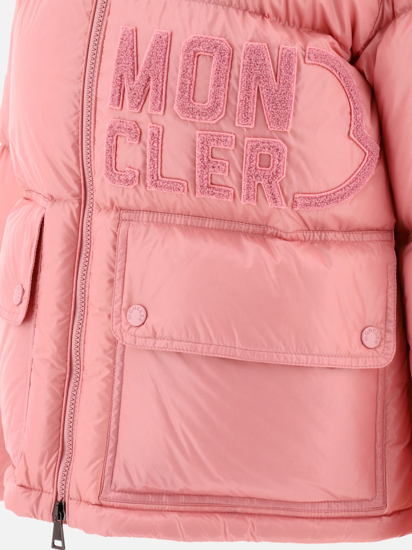 Piumini corti 100% poliammide - Imbottitura: piumino e piuma  Rosa - Moncler Donna | PDP | VIETTI Online Store | thumbnail_4