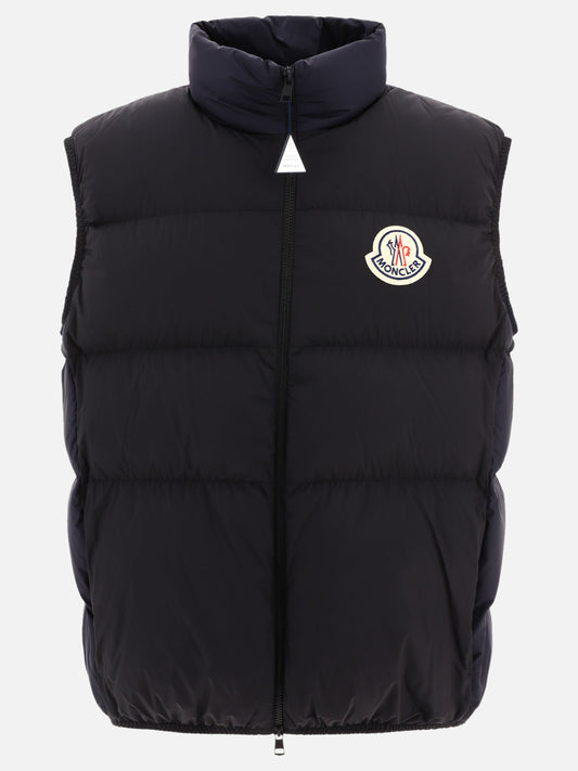 Giacche smanicate 100% poliammide - Imbottitura: piumino e piuma  Nero - Moncler Uomo | PLP | VIETTI Online Store 
