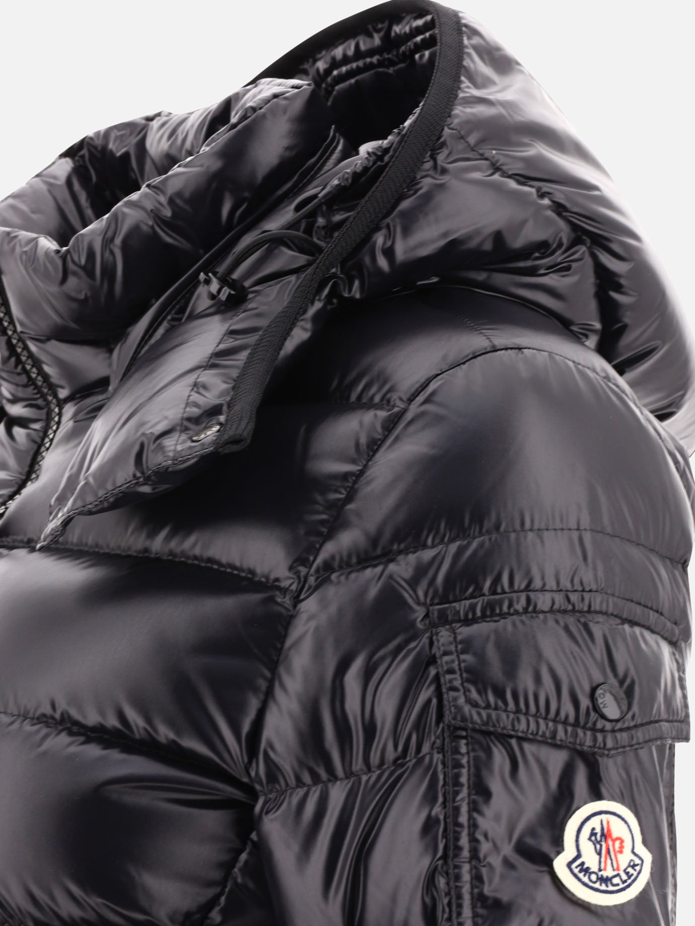 Moncler - Bady Black Short Down Jacket | Mitchell Stores