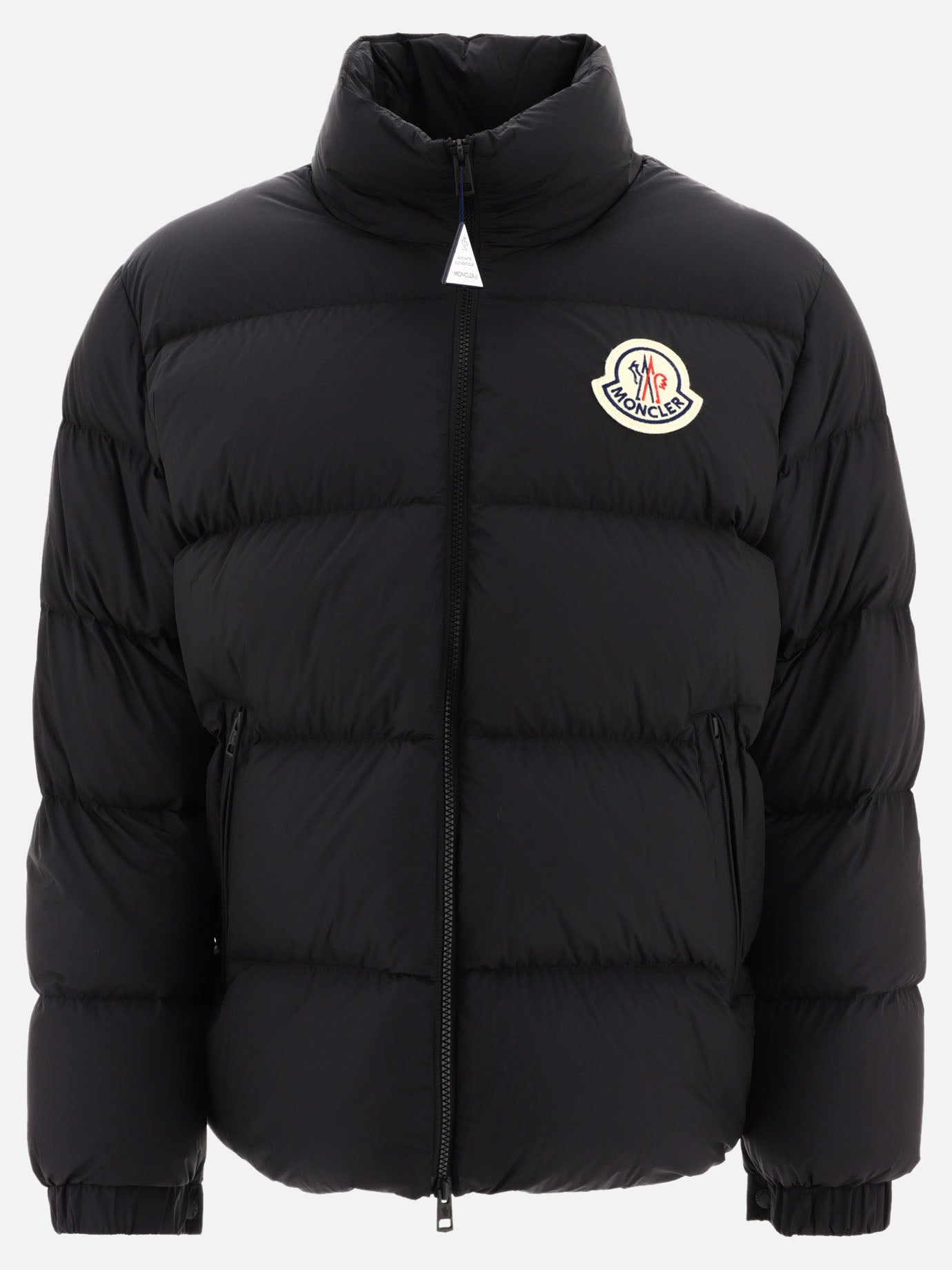 Piumini corti 100% polyamide - Padding: down and feathers  Nero - Moncler Uomo | PDP | VIETTI Online Store | Zoom-Modal
